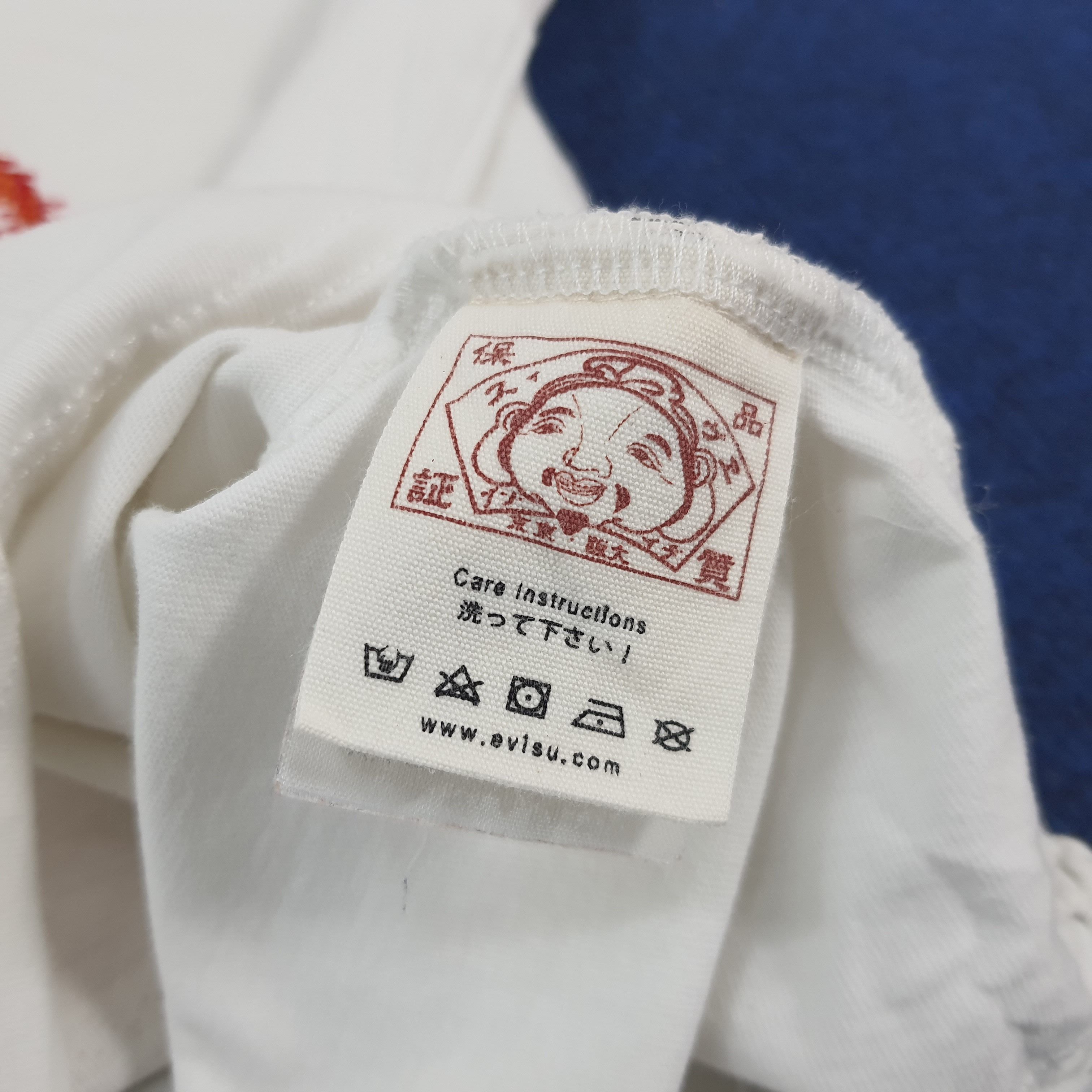 Evisu × Japanese Brand × Vintage Vintage Evisu Embroidered Japanese Brand Tshirt Size US M / EU 48-50 / 2 - 5 Thumbnail