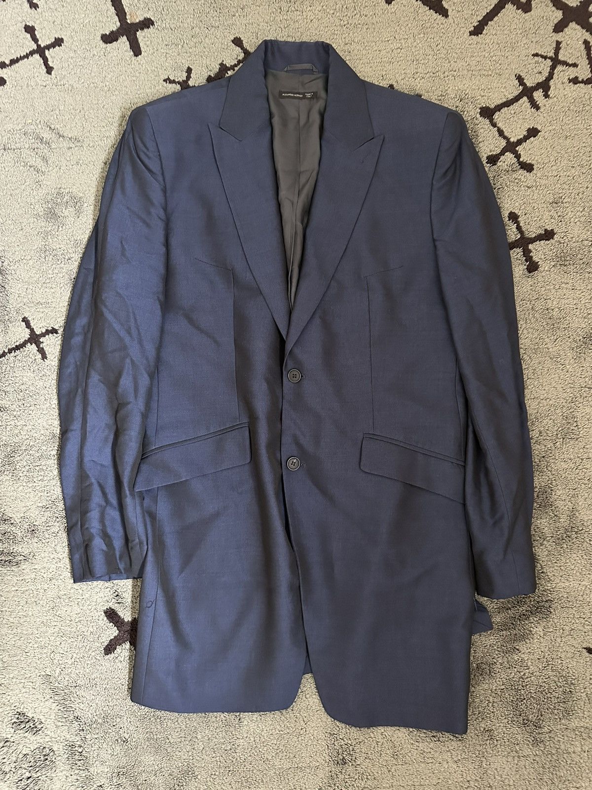 Alexander McQueen Archive Alexander McQueen Spring 1998 Suit 90s Vintage Size US L / EU 52-54 / 3 - 2 Thumbnail