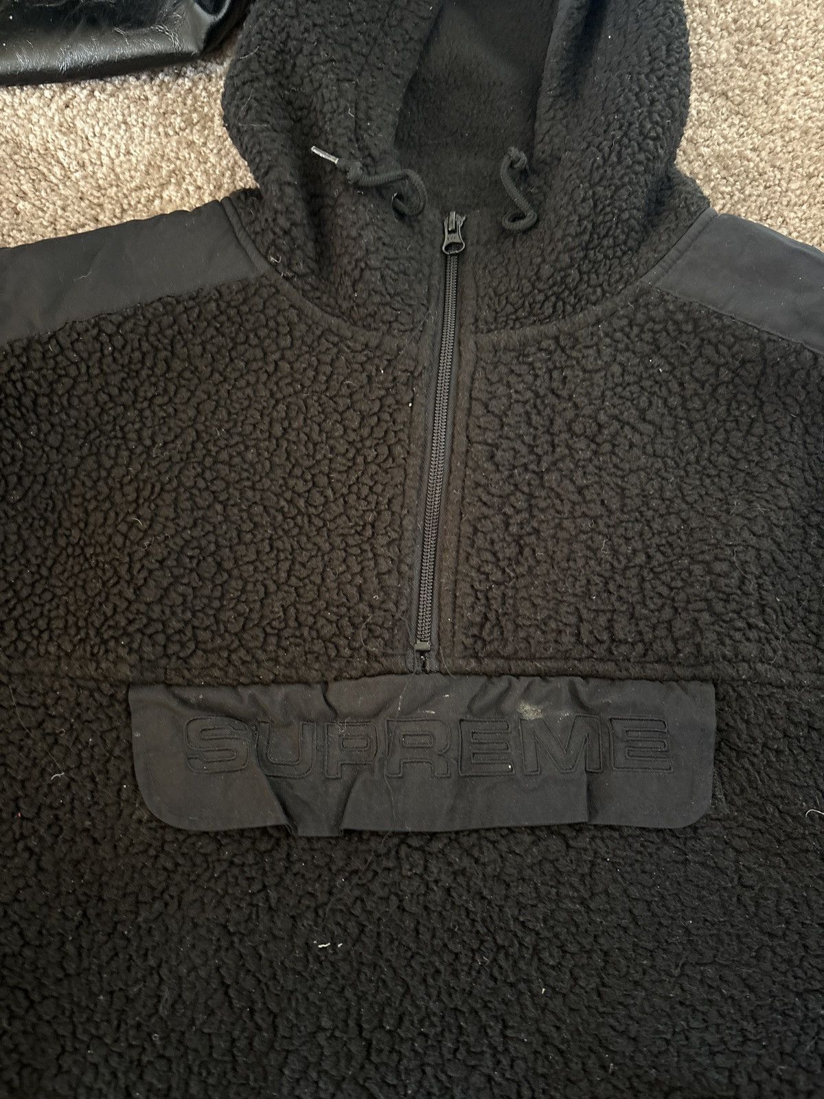 Supreme Supreme polartec half zip hoodie Size US XL / EU 56 / 4 - 1 Thumbnail