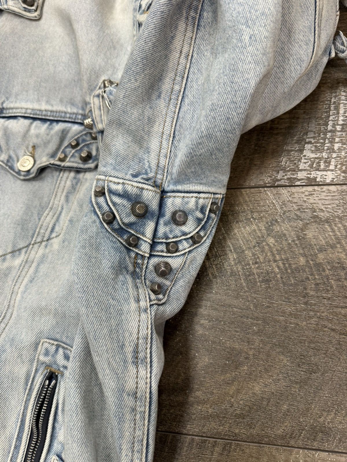 Balenciaga CAGOLE OVERSIZED DENIM JACKET FITS XL/XXL Size US XL / EU 56 / 4 - 3 Thumbnail