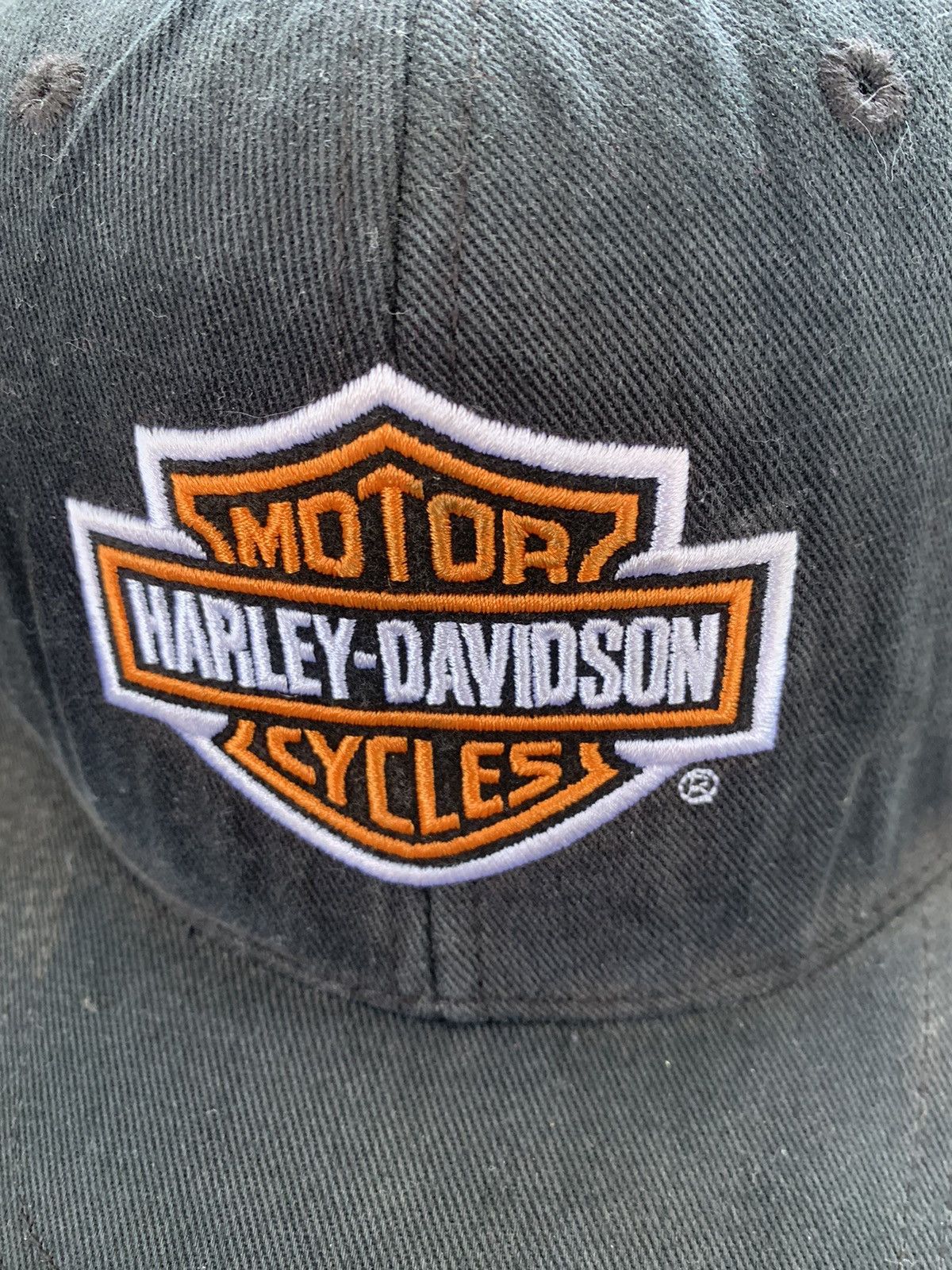 Harley Davidson 2000s Vintage Harley Davidson Flex Fit Cap Size ONE SIZE - 2 Thumbnail