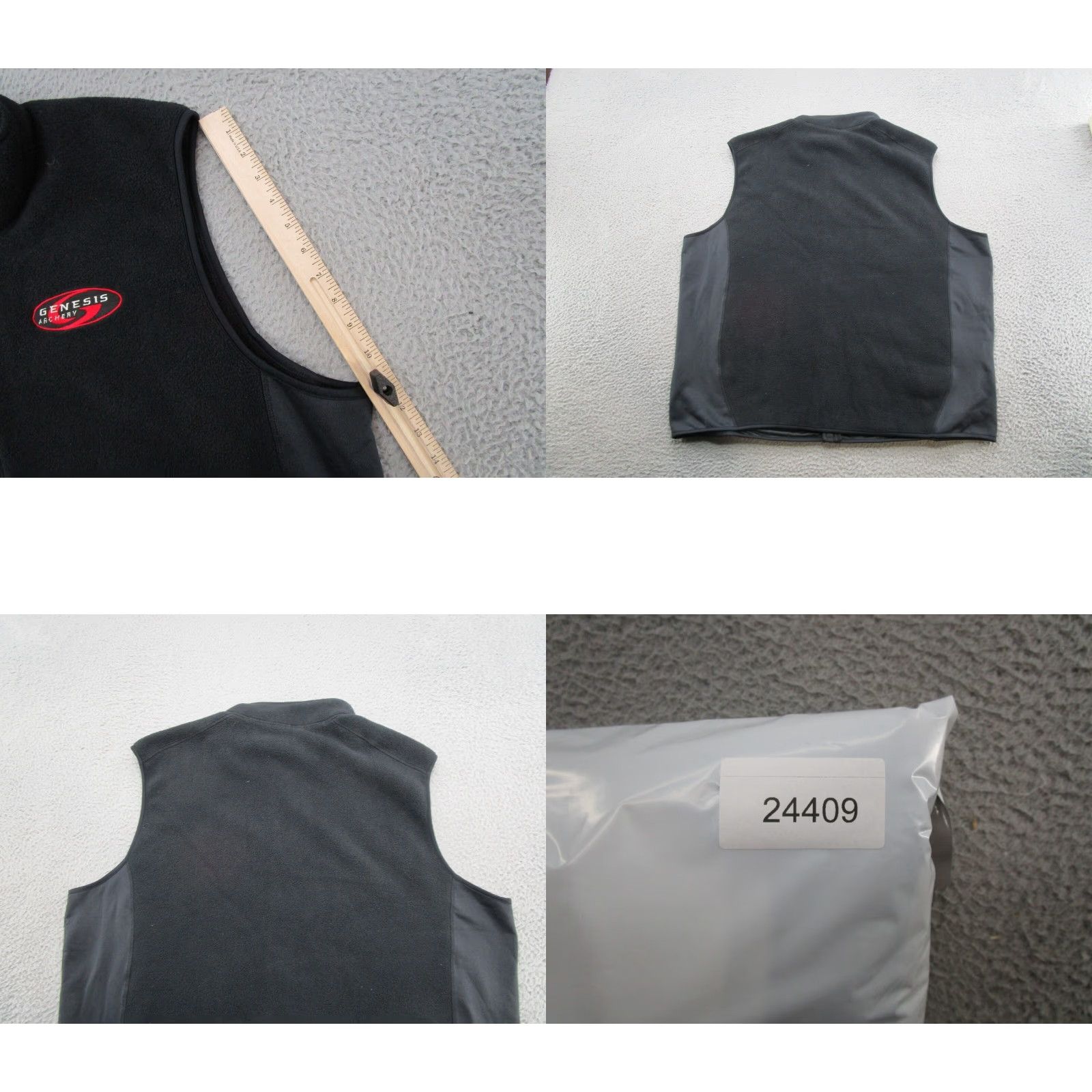Port Authority Port Authority Genesis Archery Black Fleece Full Zip Vest Men 3XL Outdoor Hunting Black Fleece Vest 3XL Men Outdoors Size US XXL / EU 58 / 5 - 8 Thumbnail