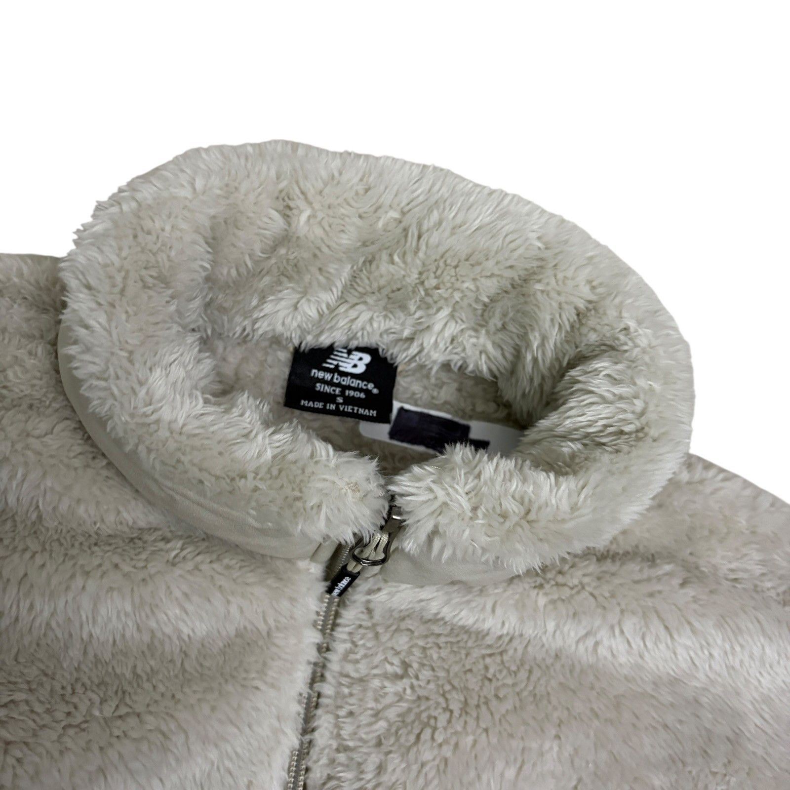 New Balance NEW BALANCE Faux Fur Fleece Soft Jacket Womens Small Size S / US 4 / IT 40 - 6 Thumbnail