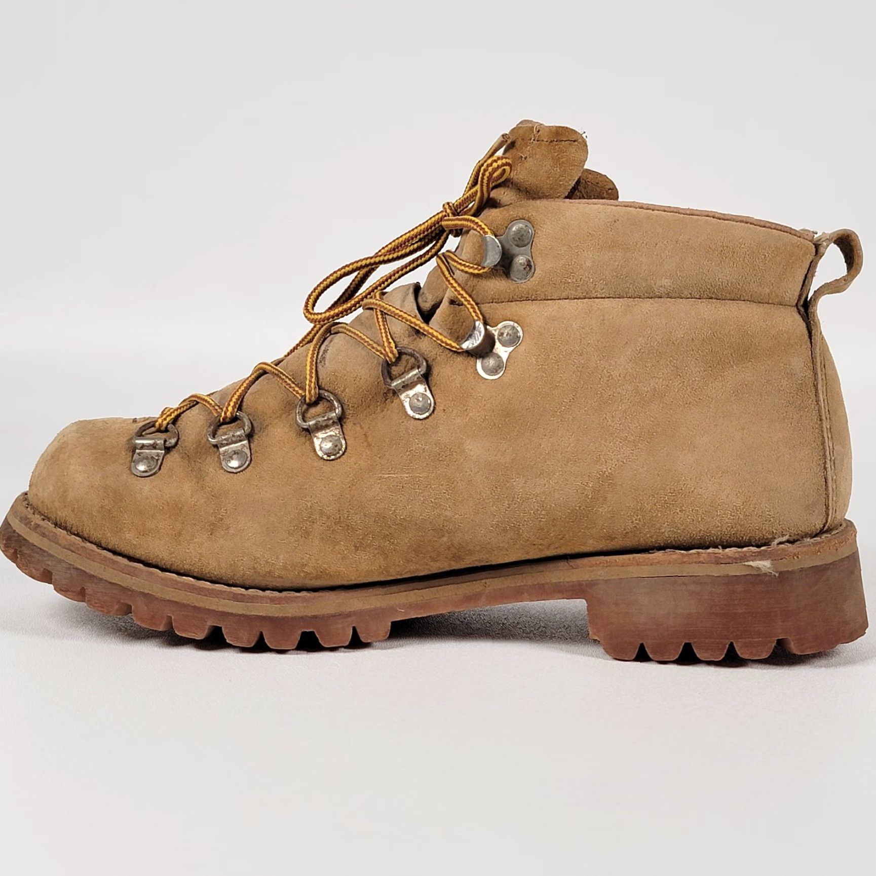 Vintage Wilderness Tam LeatherHiking Boots Workwear Mens 8M Brown Leather Lace Up Boot Size US 8 / EU 41 - 5 Thumbnail