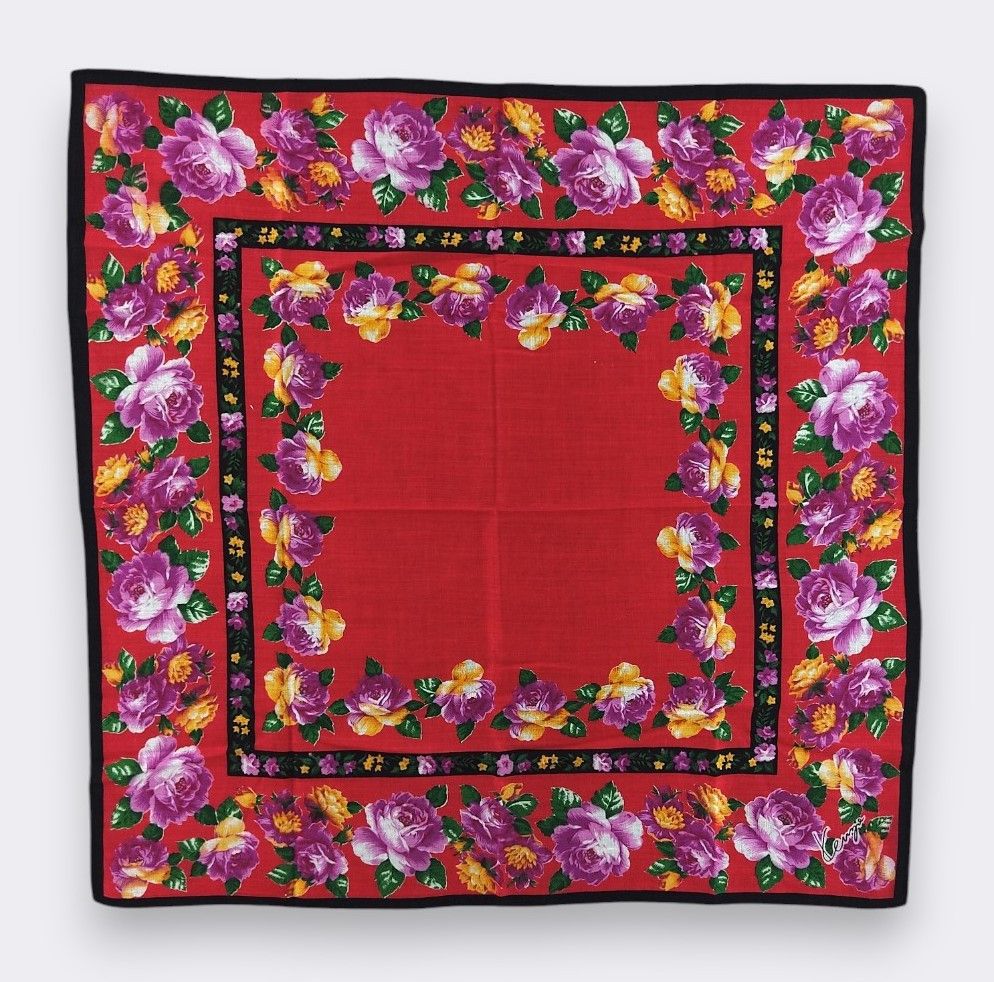 Kenzo Vintage Kenzo Handkerchief Neckerchief Bandana H646H Size ONE SIZE - 1 Thumbnail