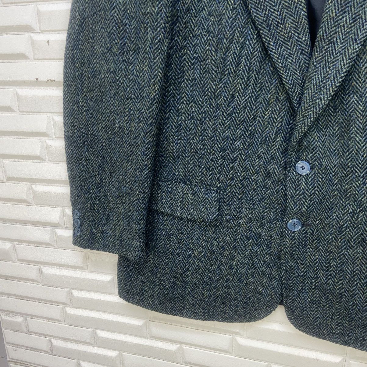 Harris Tweed Vintage Harris Tweed Buttonhole Herringbone Coat Blazer Size US S / EU 44-46 / 1 - 6 Thumbnail