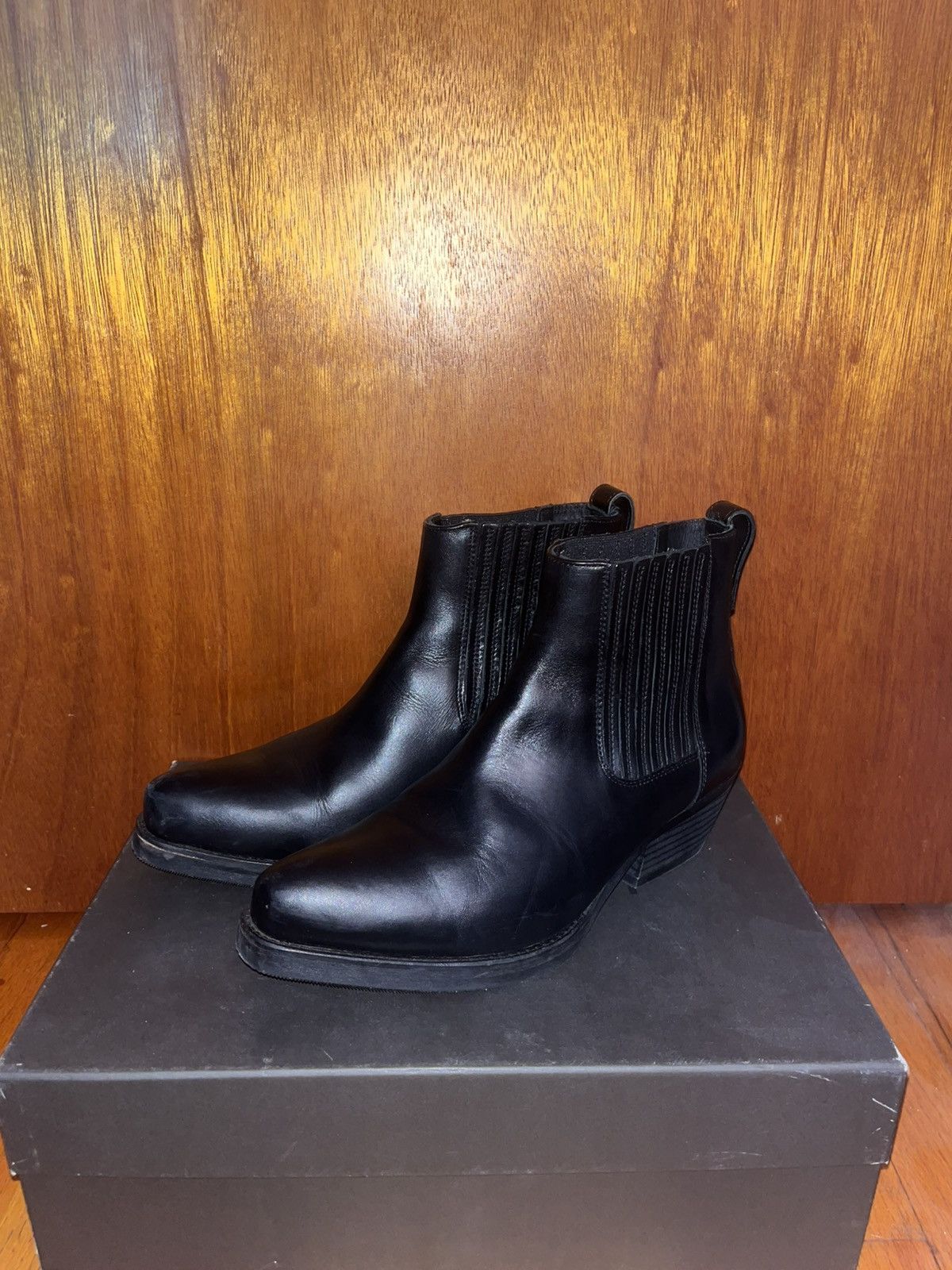 Our Legacy Our Legacy Cuban Heel Boot size 39 | Grailed