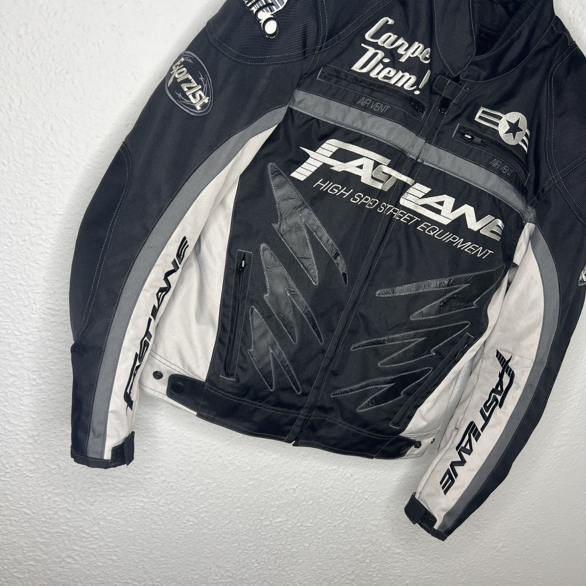 Other Vintage Marlboro Style Fast Lane Racing Jacket 90s Size US M / EU 48-50 / 2 - 3 Thumbnail