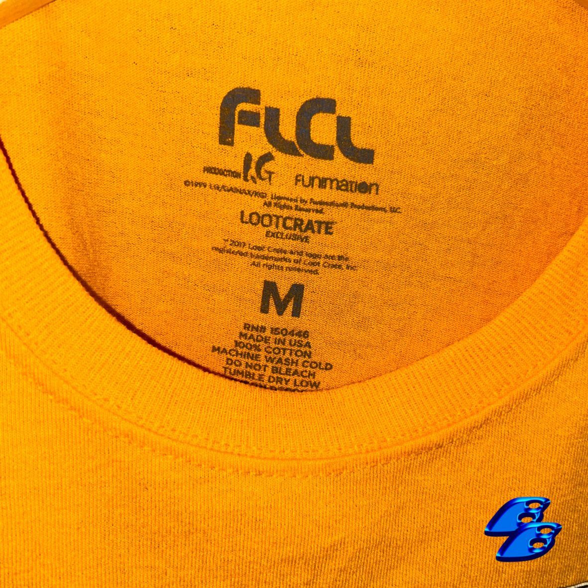 Anime FLCL (FOOLY COOLY) OFFICIAL TEE Size US M / EU 48-50 / 2 - 3 Thumbnail