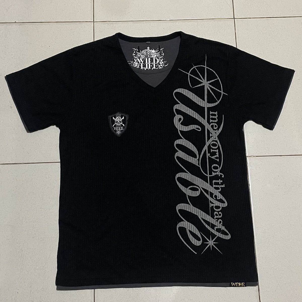 14th Addiction Avant Garde L.G.B. Japanese Archive V-Neck Poem Skull Tee Size US M / EU 48-50 / 2 - 1 Thumbnail
