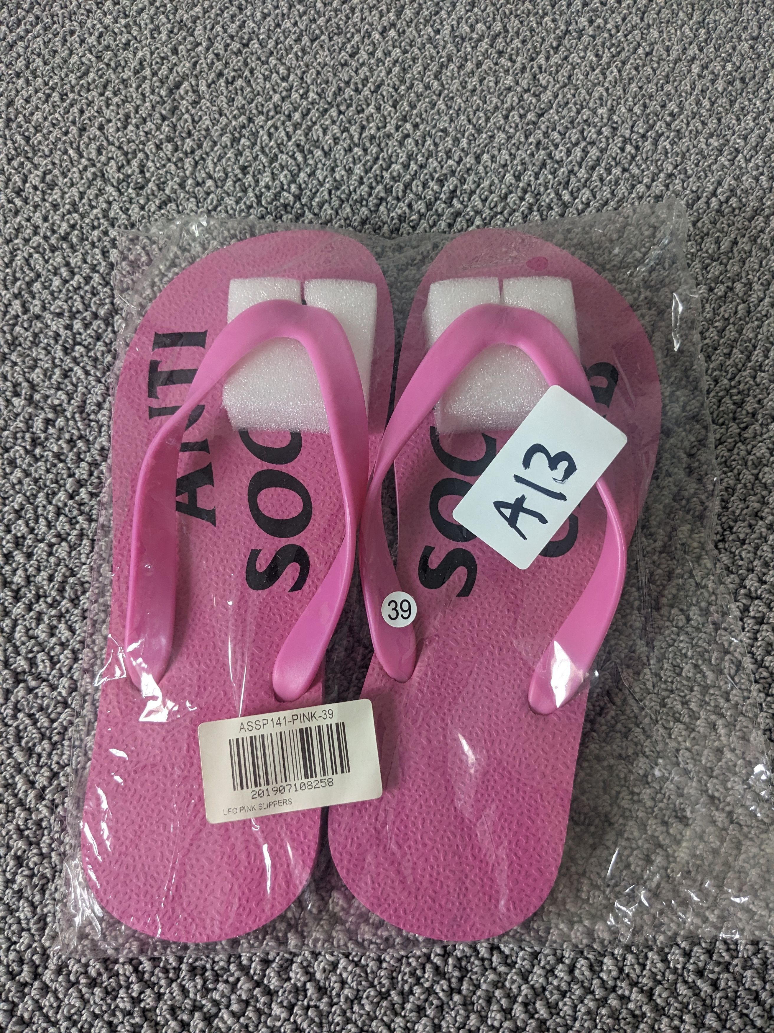 Anti Social Social Club Anti Social Social Club Sandals Size US 6 / EU 39 - 1 Thumbnail