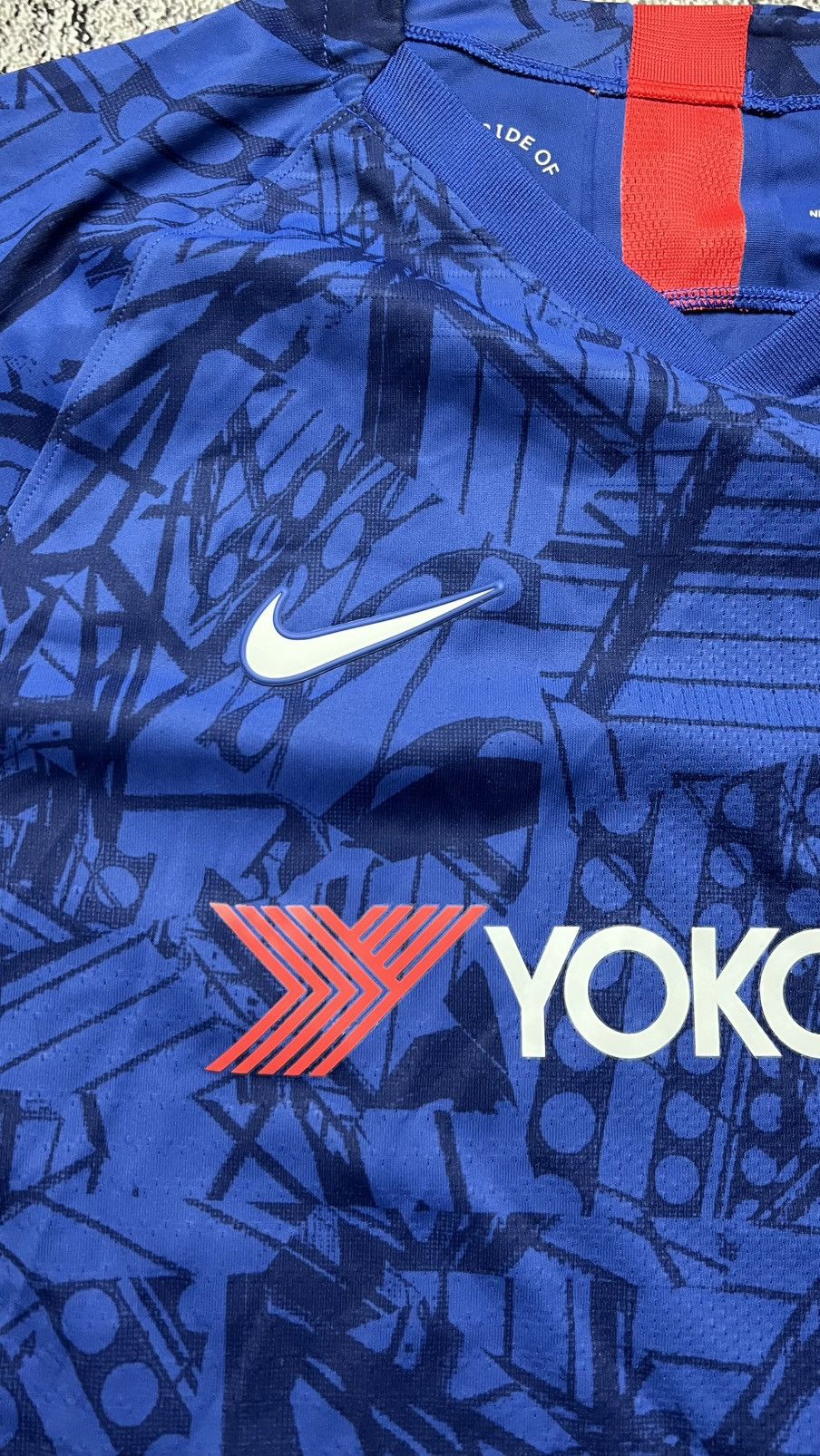 Nike Player issue nike VAPORKNIT fc Chelsea nike jersey 2019 Size US L / EU 52-54 / 3 - 6 Thumbnail