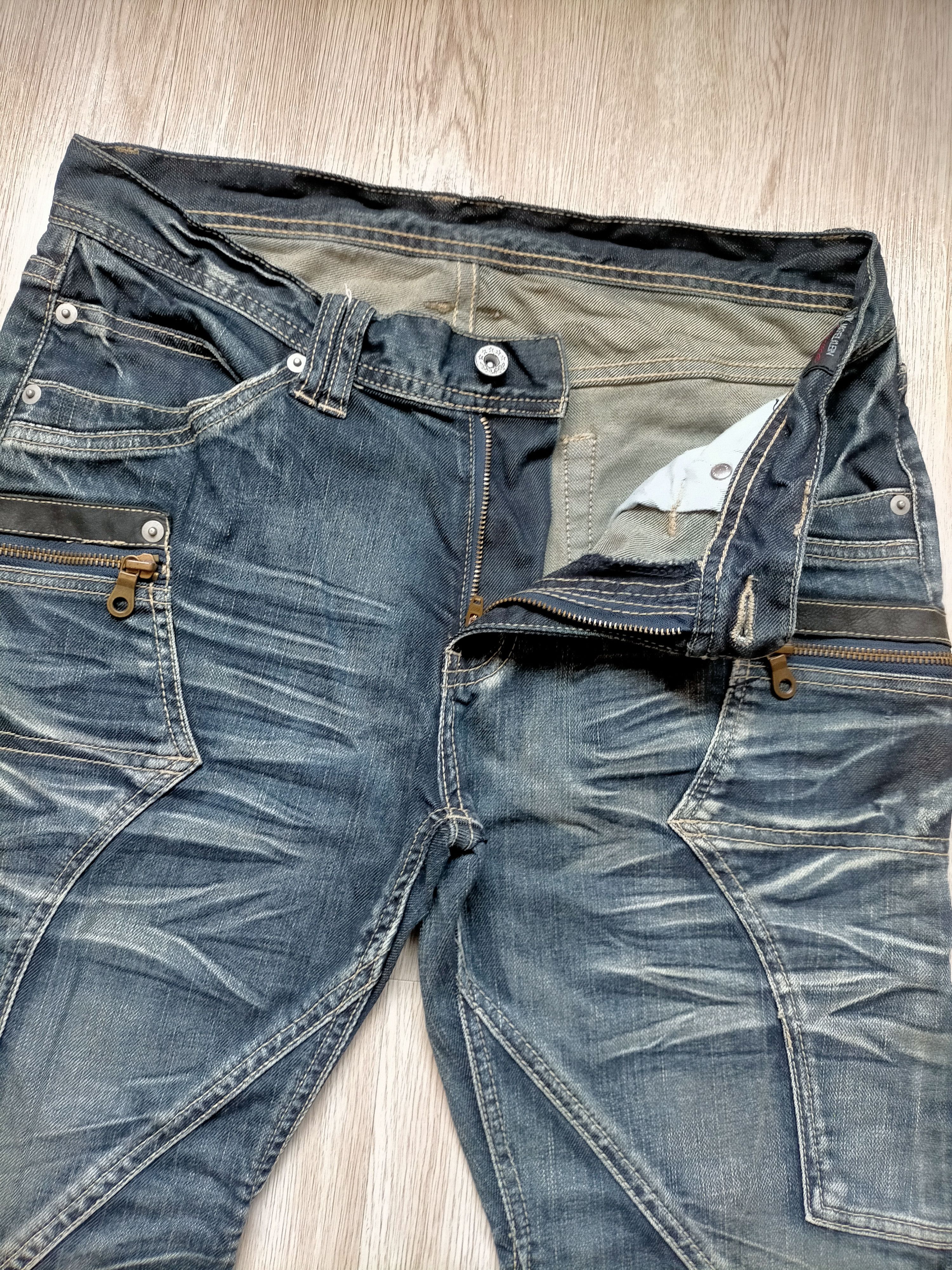 If Six Was Nine Flare Jeans Michel Klein Japan Boot cut Denim Size US 32 / EU 48 - 6 Thumbnail
