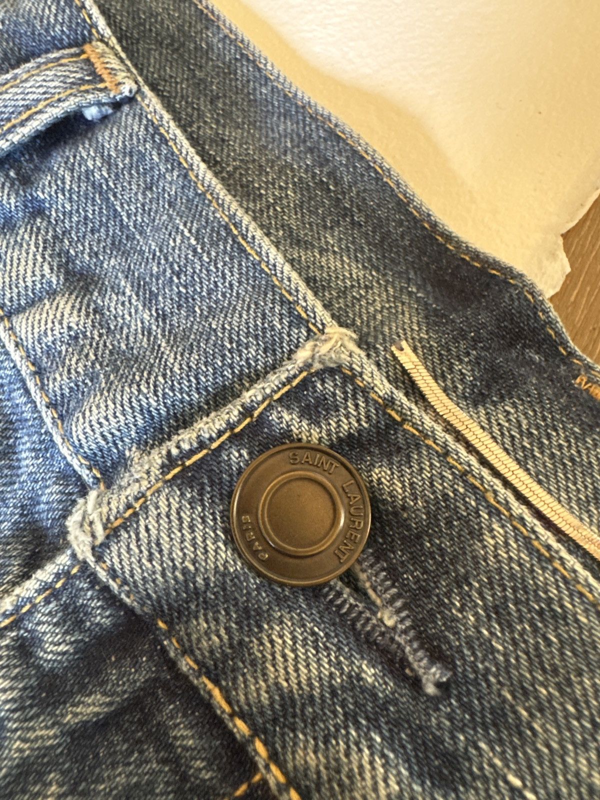Saint Laurent Paris D02 Jeans Size US 31 - 4 Thumbnail