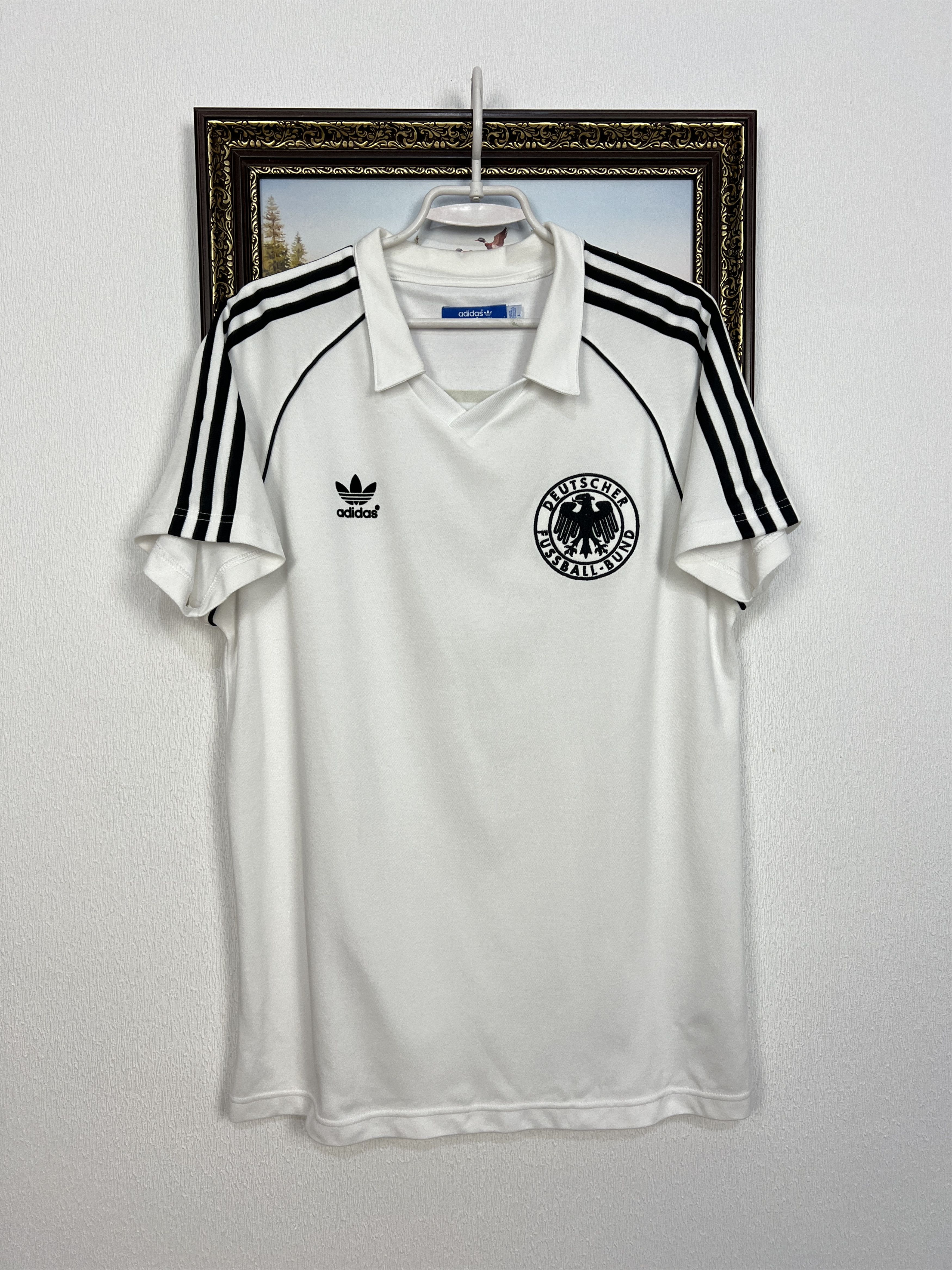 Adidas Vintage Originals Germany Football Shirt World Cup #5 Jersey Size US L / EU 52-54 / 3 - 1 Thumbnail