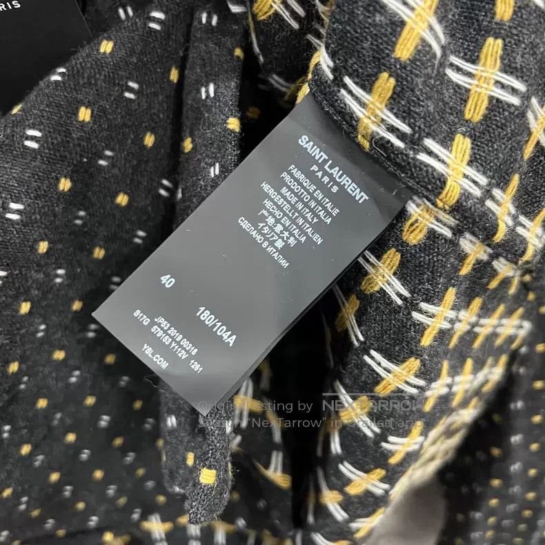 Saint Laurent Paris Saint Laurent Paris Wool Button Shirt Jacket i Size US XXS / EU 40 - 4 Thumbnail