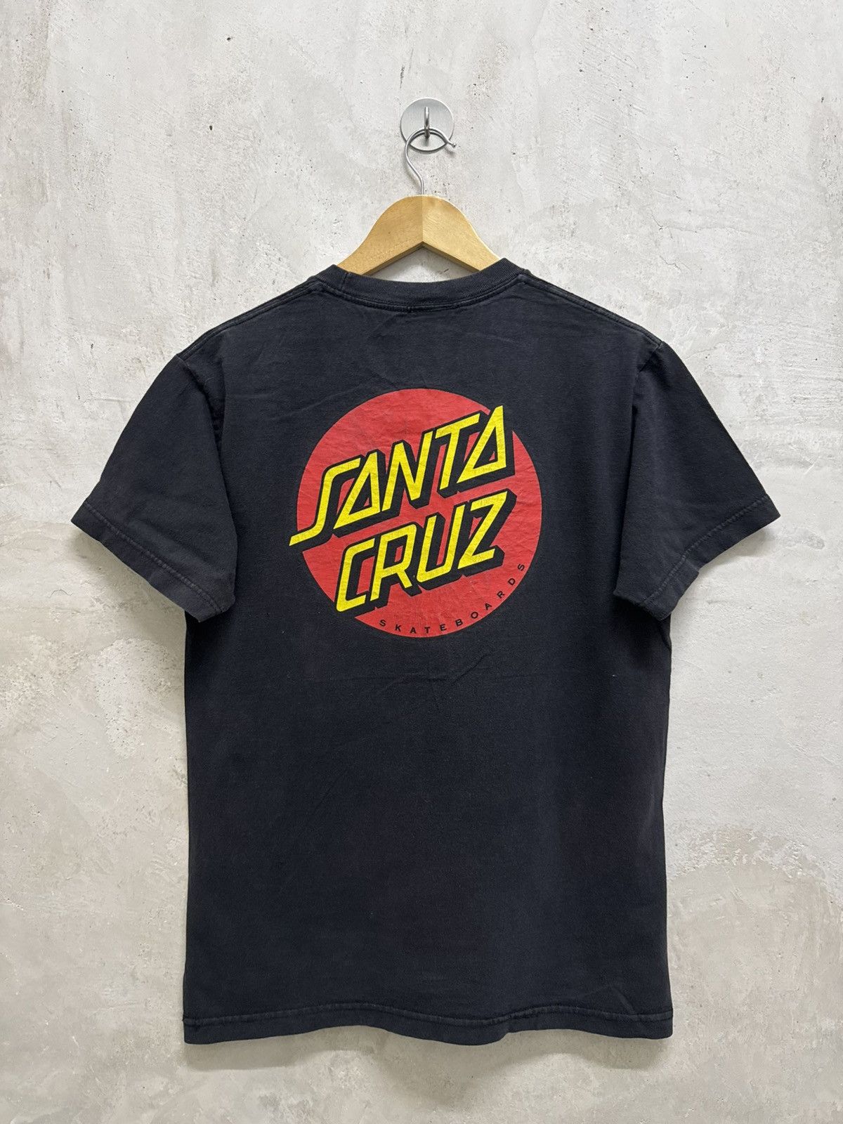 Santa Cruz Skateboards Faded Santa Cruz Skateboard Tees Size US S / EU 44-46 / 1 - 1 Thumbnail