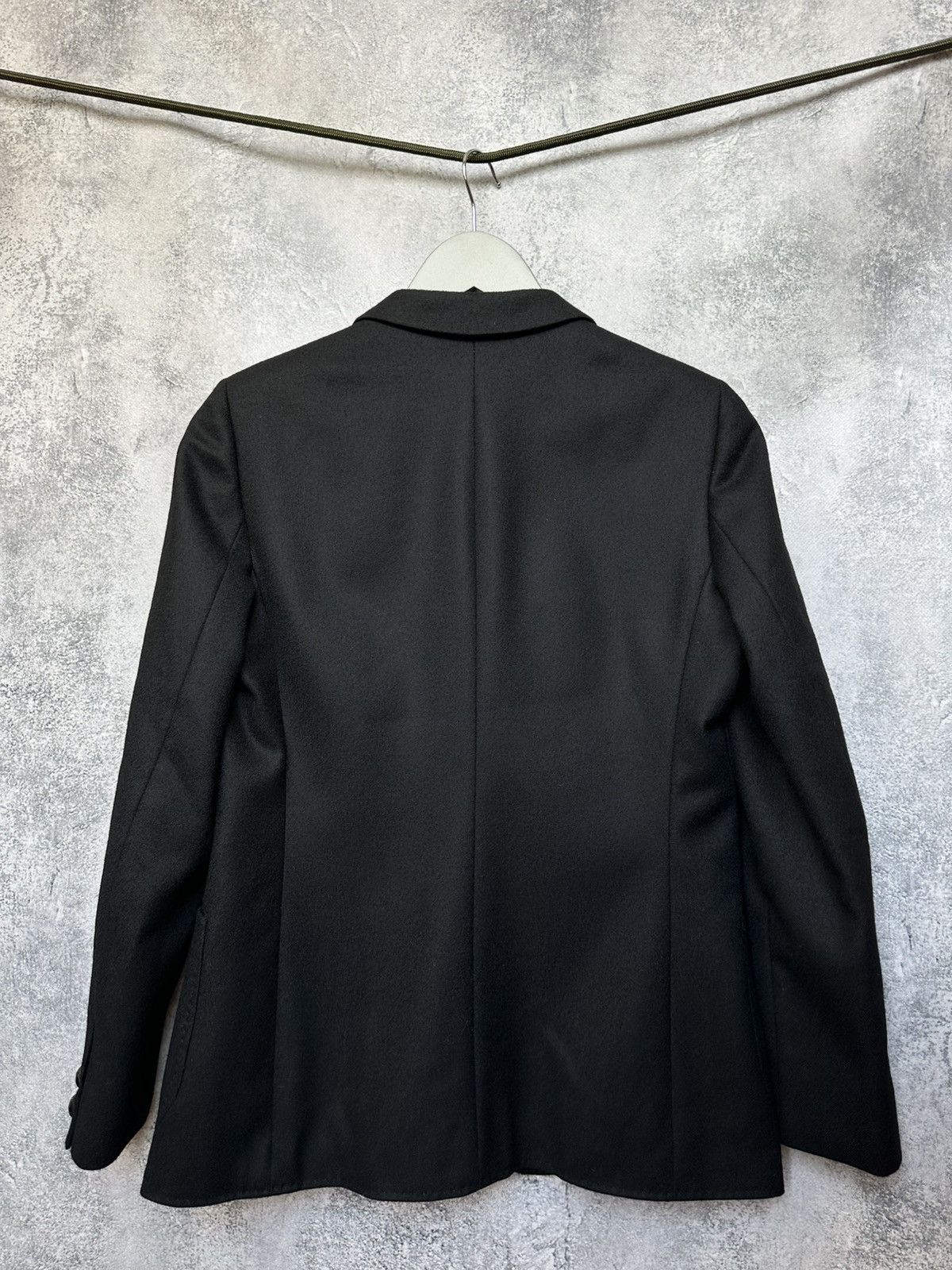DAKS DAKS London Classic Tailored Wool Blazer 100% Pure Wool Size S / US 4 / IT 40 - 3 Thumbnail