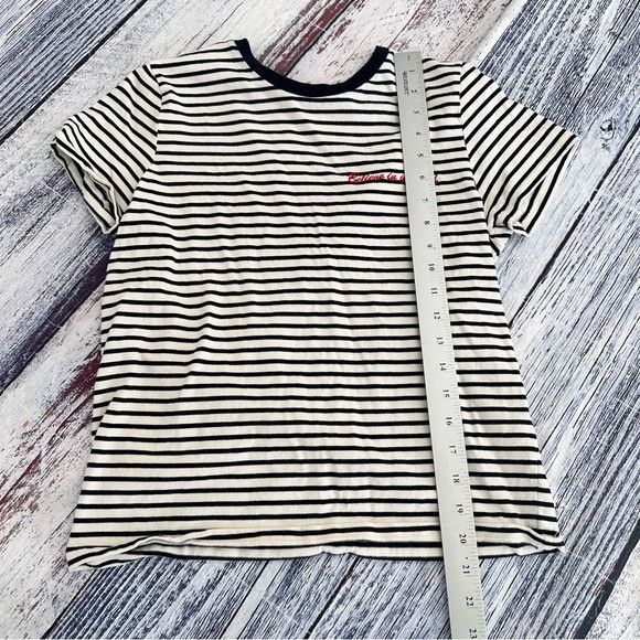 Other PABLO Striped “Believe in Yourself” T-Shirt Size S / US 4 / IT 40 - 8 Thumbnail