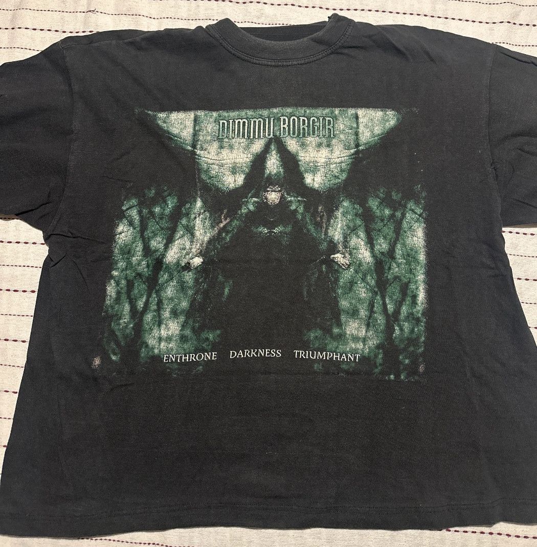 Vintage Dimmu Borgir enthroned darkness Size US XL / EU 56 / 4 - 1 Thumbnail