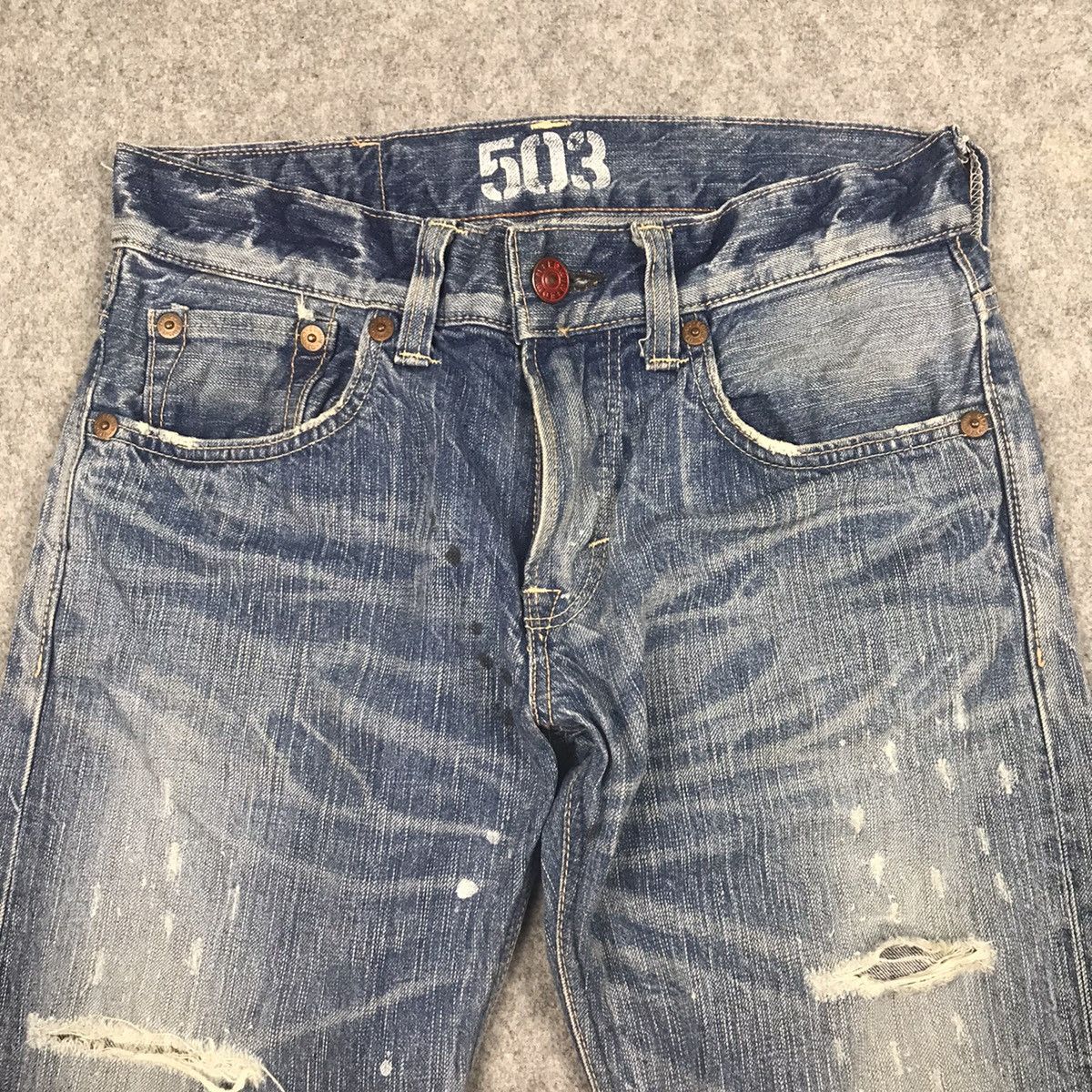 Edwin FLARE DENIM EDWIN 503 JAPAN BOOTCUT DENIM PANTS 139 Size US 28 / EU 44 - 10 Thumbnail