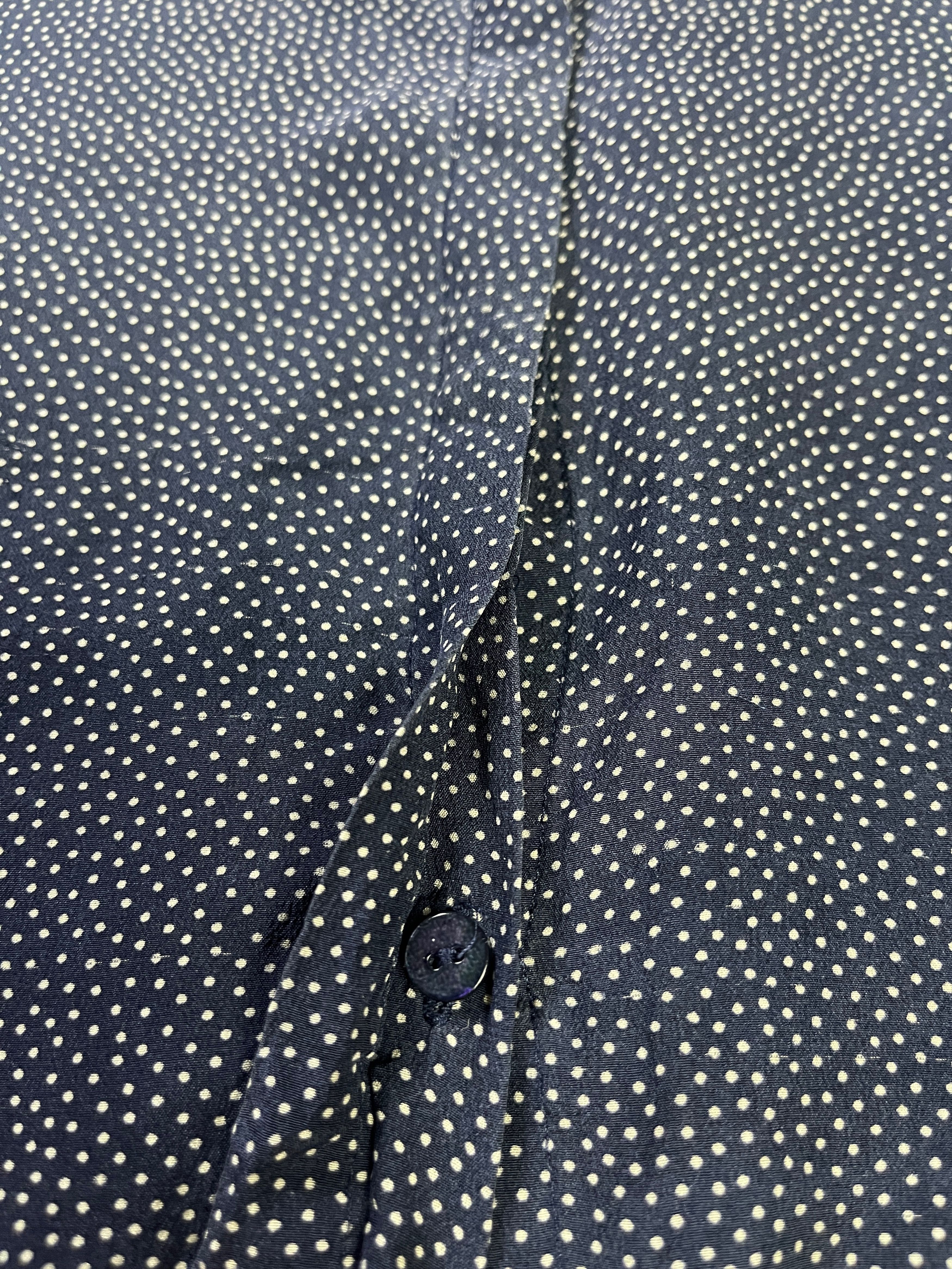 MAX&Co. Max & Co Silk Polka Dot Blouse Button Ups Made in Moldova Size XS / US 0-2 / IT 36-38 - 6 Thumbnail