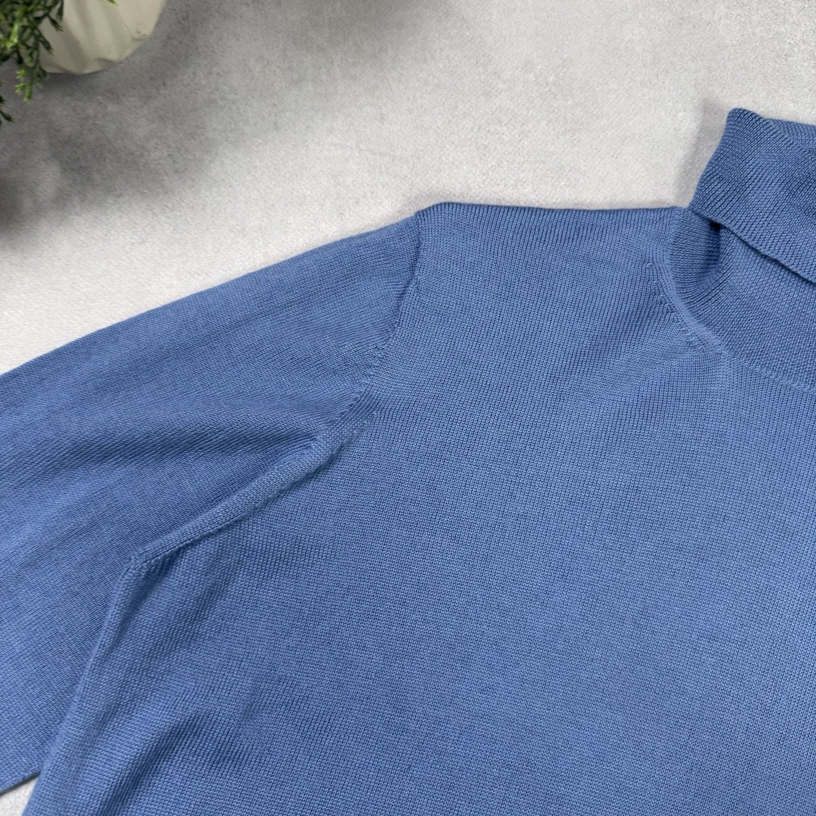 Gran Sasso Gran Sasso Women Turtleneck Sweater Blue Size 42 Size M / US 6-8 / IT 42-44 - 6 Thumbnail