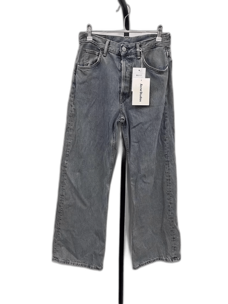 Acne Studios 1981 Splatter LooseFit Jeans Cold Grey | Grailed