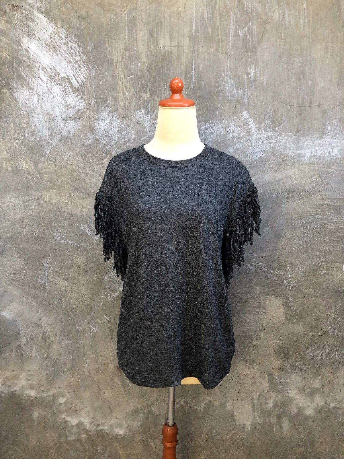 Sacai SACAI Japanese Grey T-shirt Size M / US 6-8 / IT 42-44 - 1 Thumbnail