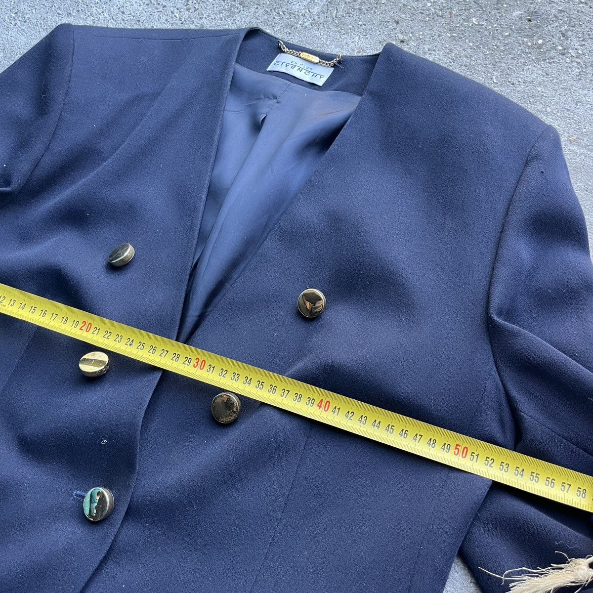 Givenchy × Vintage Givenchy Vintage Luxury Oversize Woman m Blazer Coat Rare Size L / US 10 / IT 46 - 9 Thumbnail