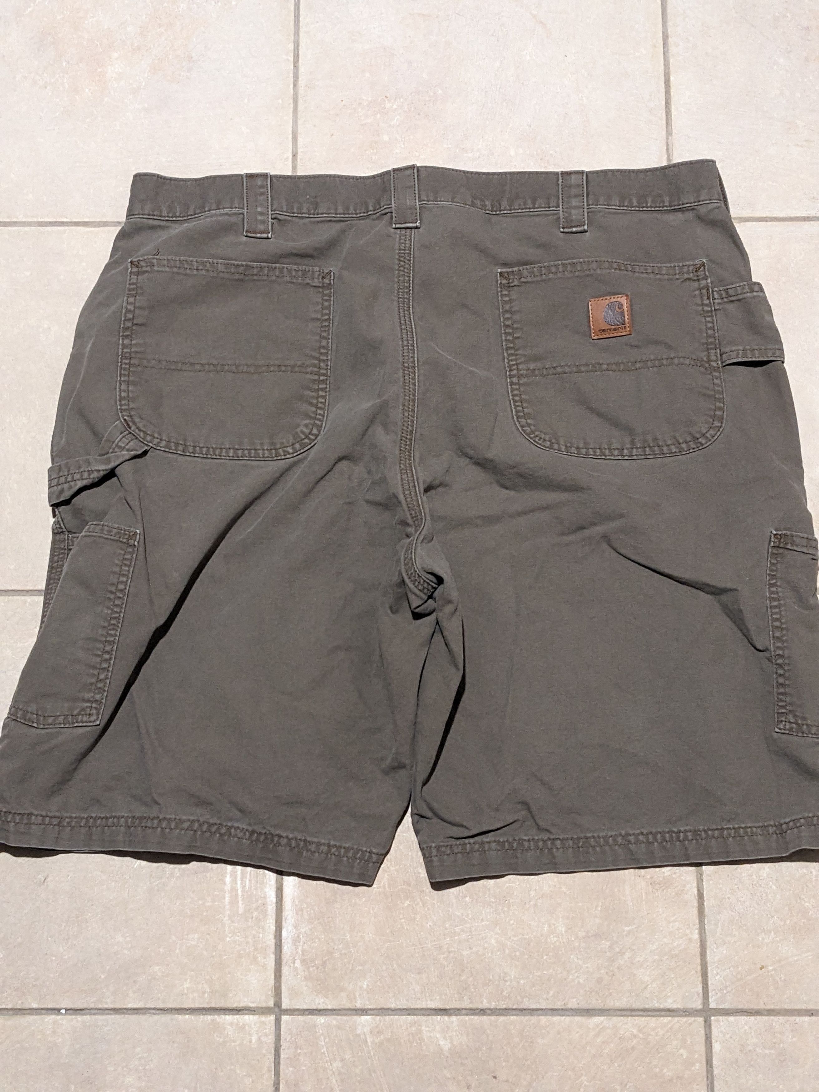 Carhartt × Vintage Vintage Carhartt B147 Size 40 Tan Shorts Size US 40 / EU 56 - 8 Thumbnail