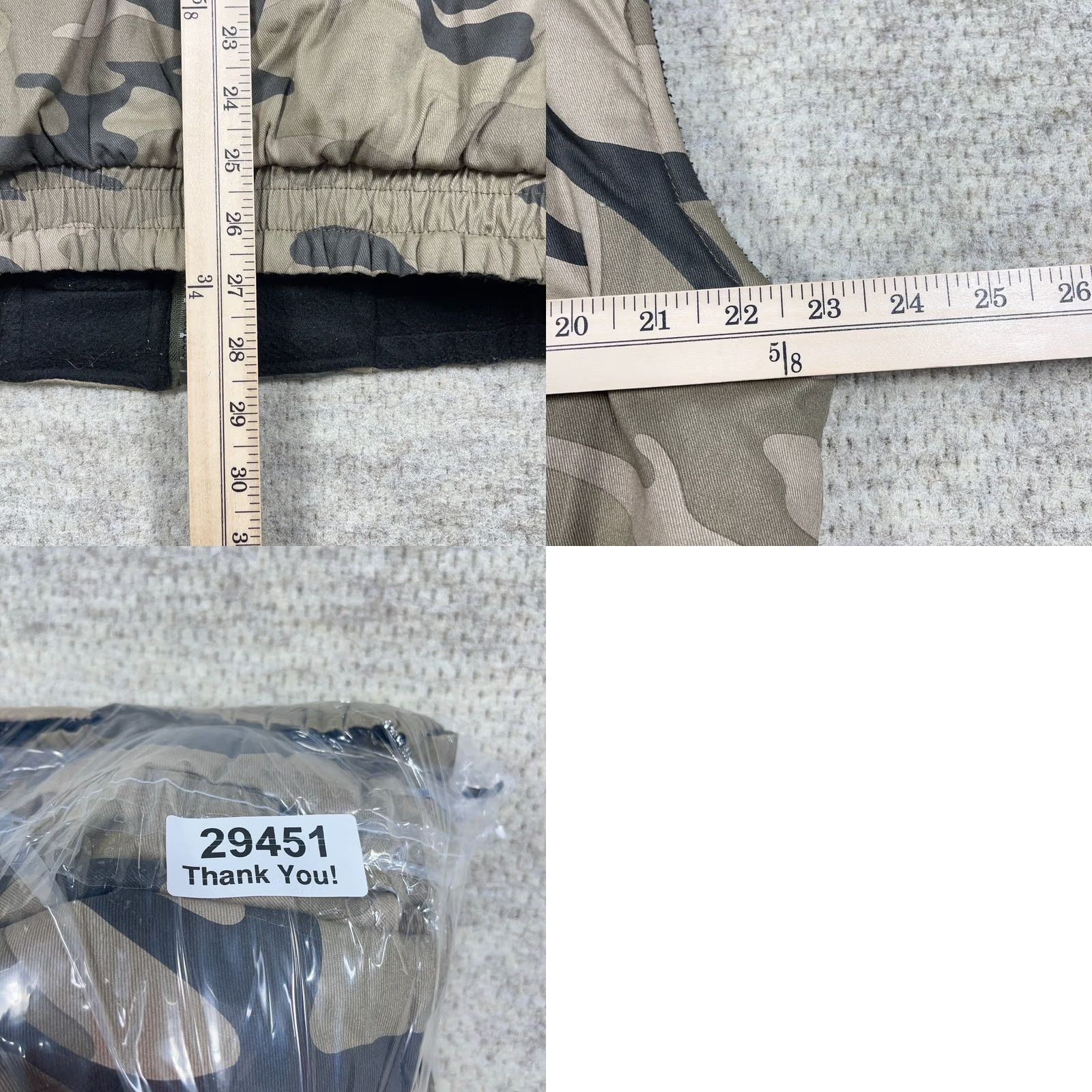 Vintage 10W Apparel Camo Work Vest Men Large Duck Canvas Fleece Lined Work Wear Pockets Hunting Brown 90s Outdoor Size US L / EU 52-54 / 3 - 8 Thumbnail