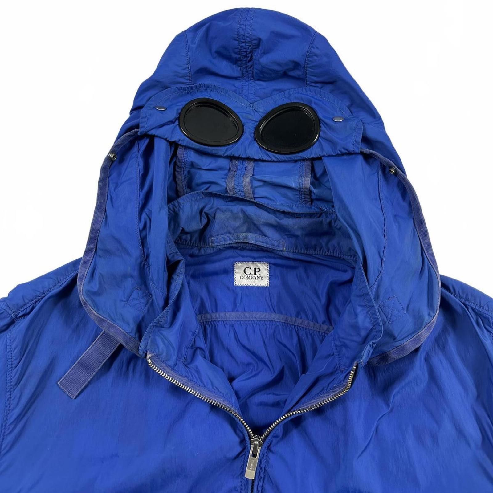 C.P. Company CP Company 2009 Nylon Goggle Jacket Blue Small Size US S / EU 44-46 / 1 - 3 Thumbnail
