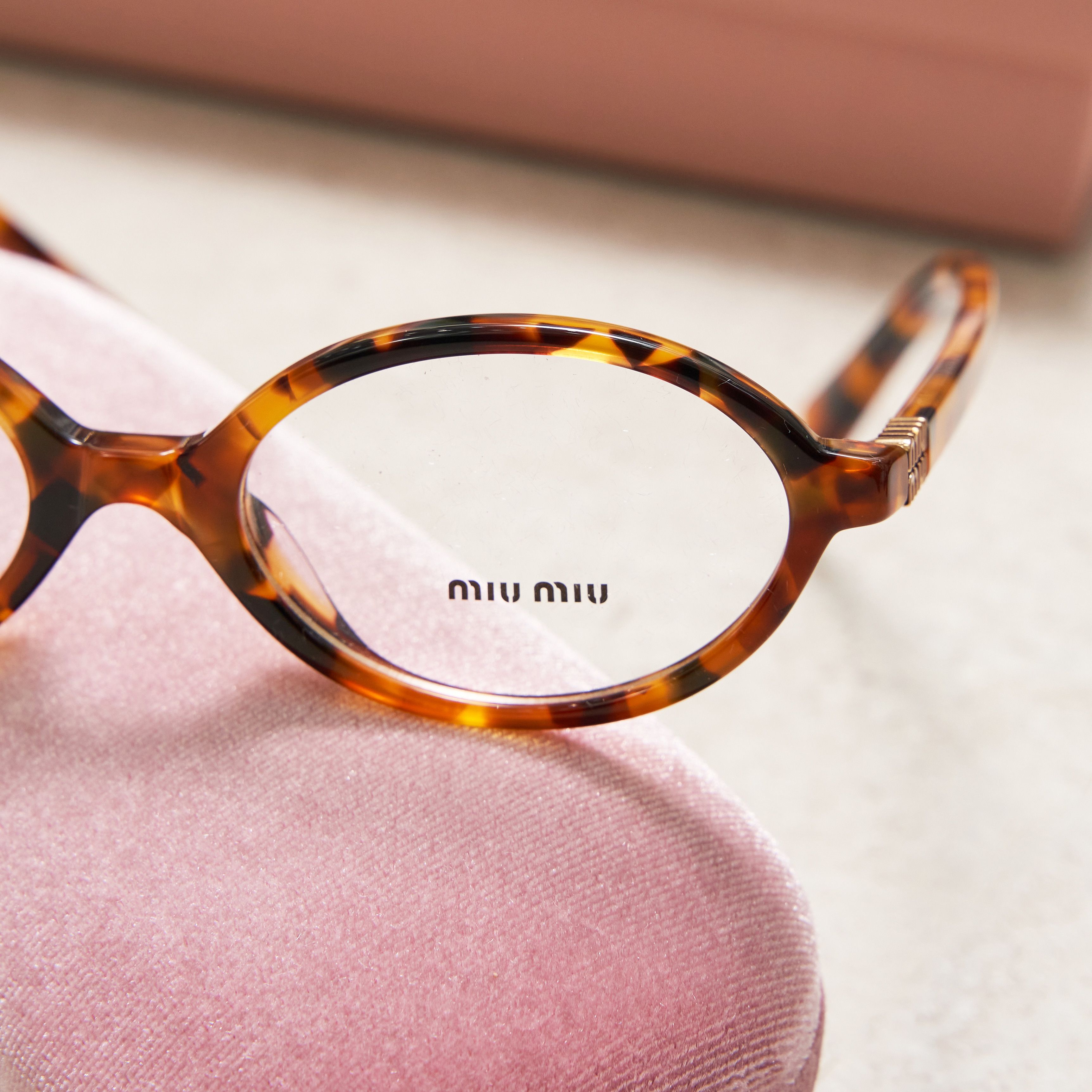 MIU MIU MU 01XV 19P1O1 Eyewear HAVANA