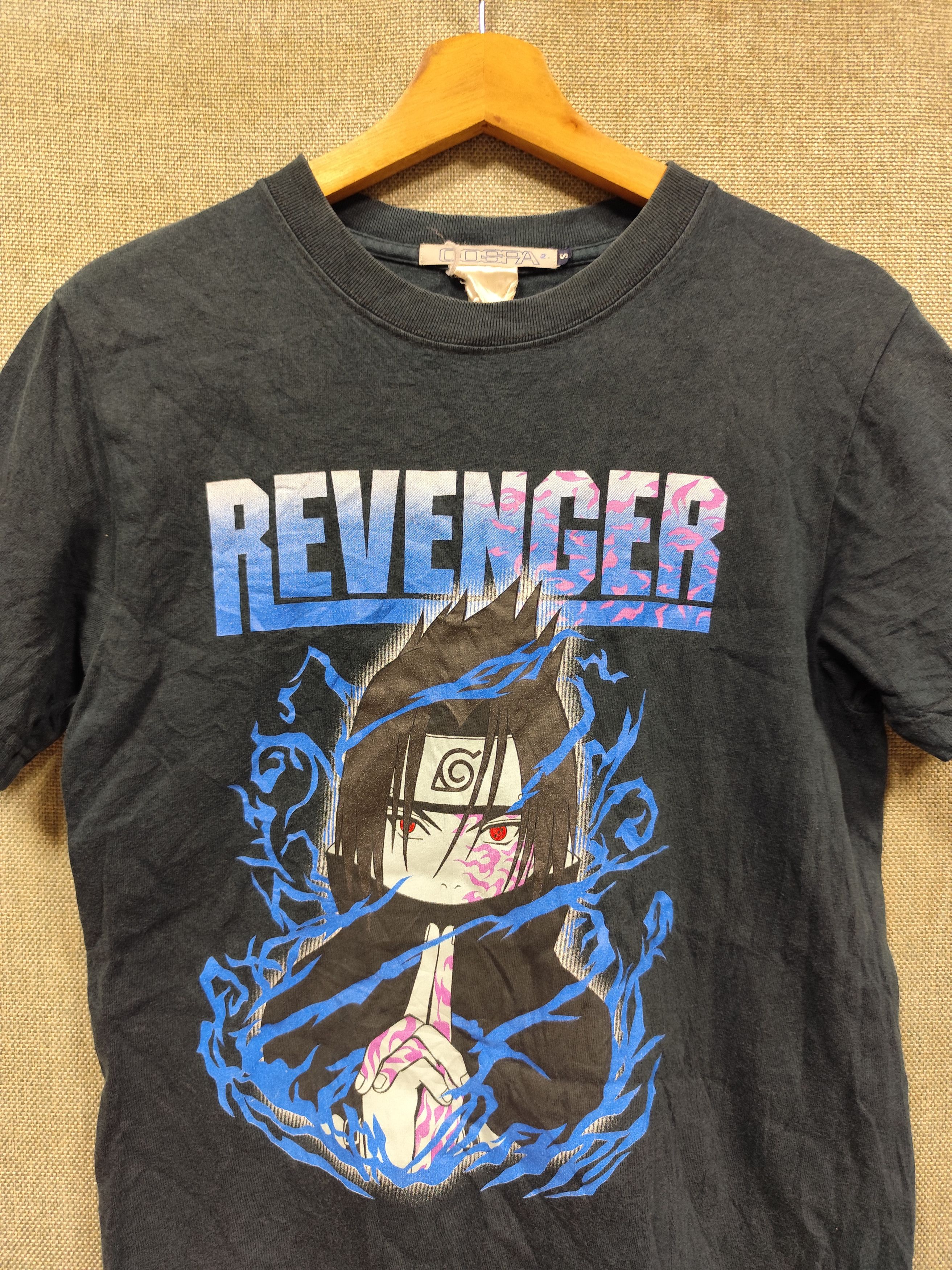 Anime × Vintage 2003 Sasuke Uchiha Revenger Cospa T-Shirt Size US S / EU 44-46 / 1 - 2 Thumbnail