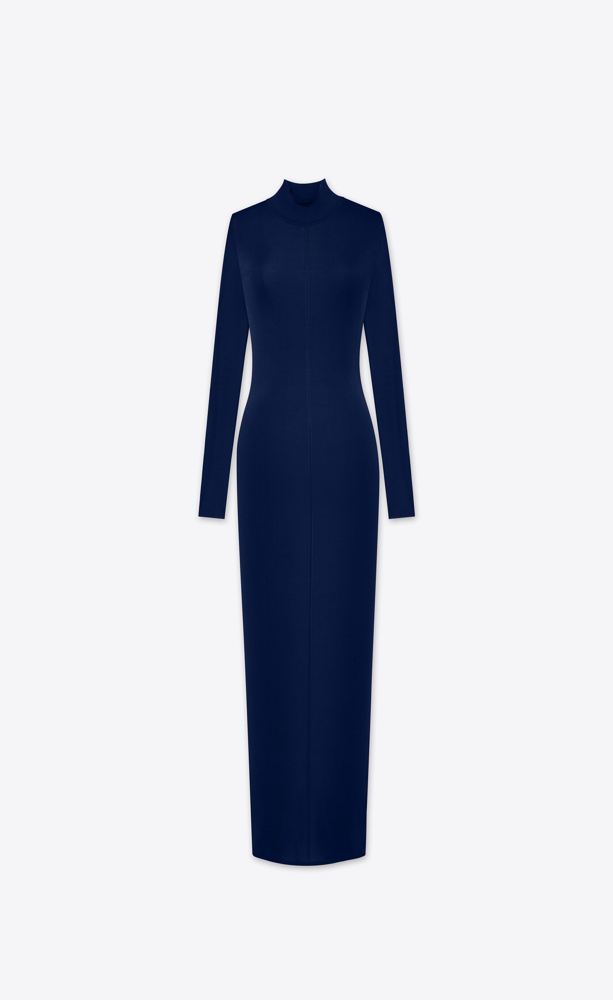 Saint Laurent Paris long dress in knit Size S / US 4 / IT 40 - 1 Thumbnail