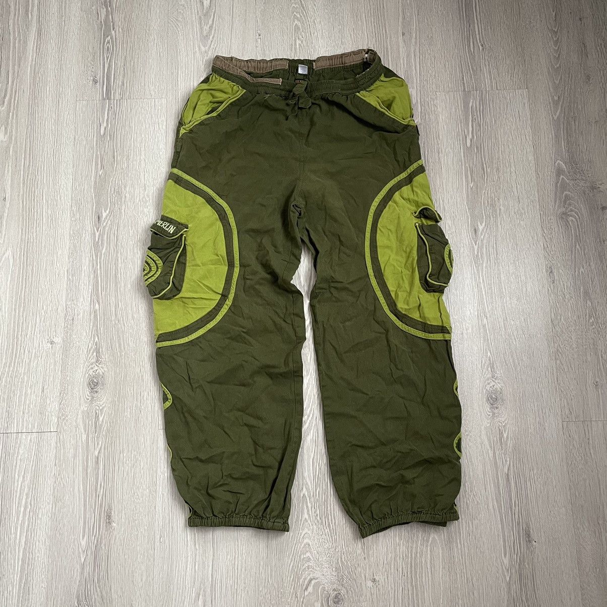 Vintage Vintage Y2K Avant-Garde Merlin pants Size US 34 / EU 50 - 3 Thumbnail