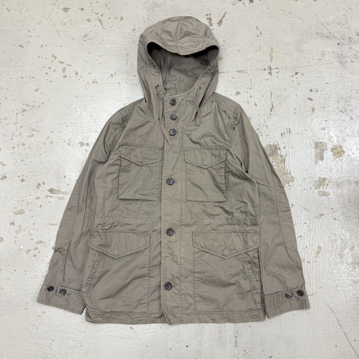 Japanese Brand Down Parka Jacket Army Size US M / EU 48-50 / 2 - 1 Thumbnail