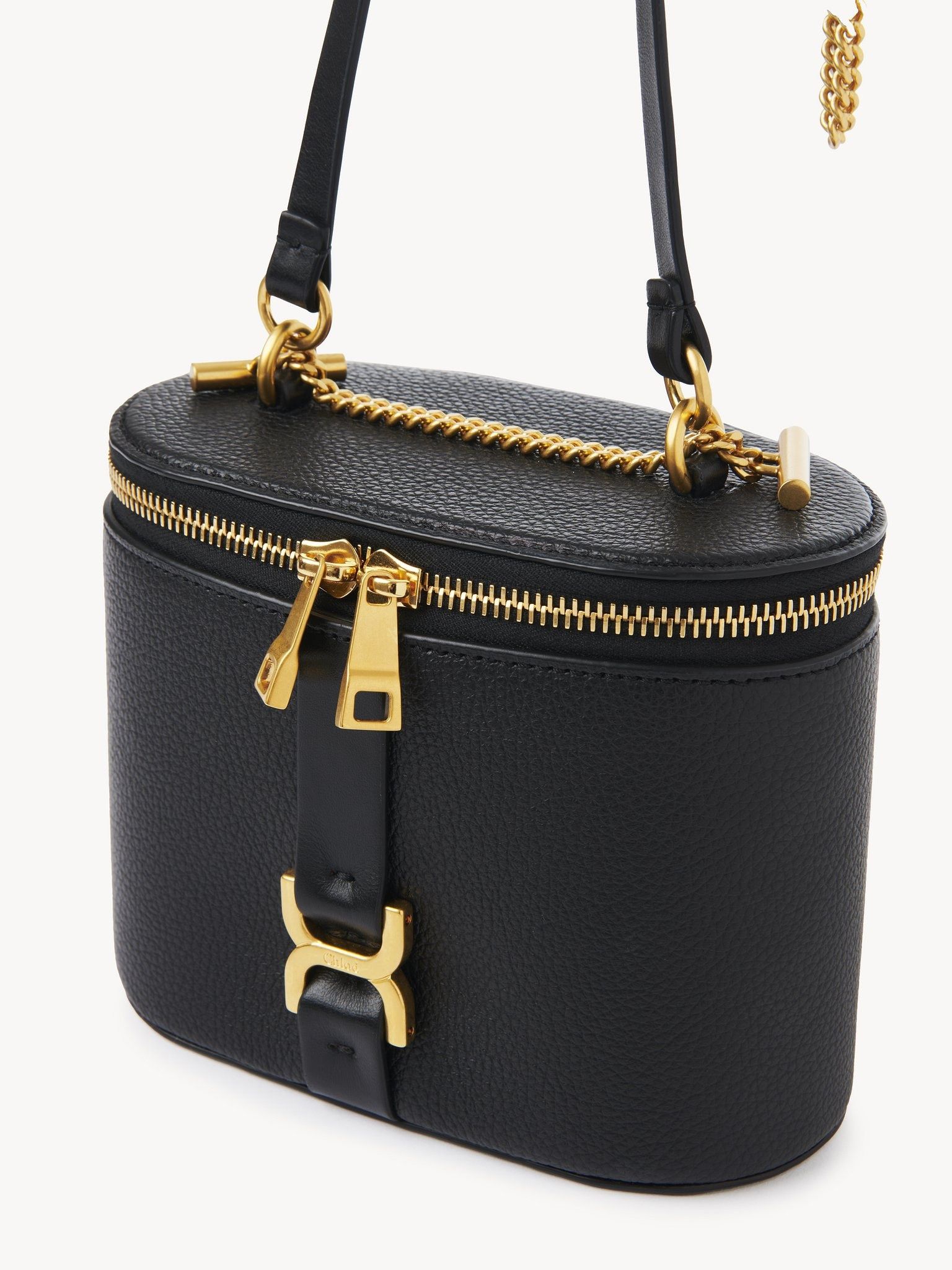 Chloe oc11z0525 Size: OS / Marcie Mini Vanity On Chain Bag Black Size ONE SIZE - 2 Thumbnail