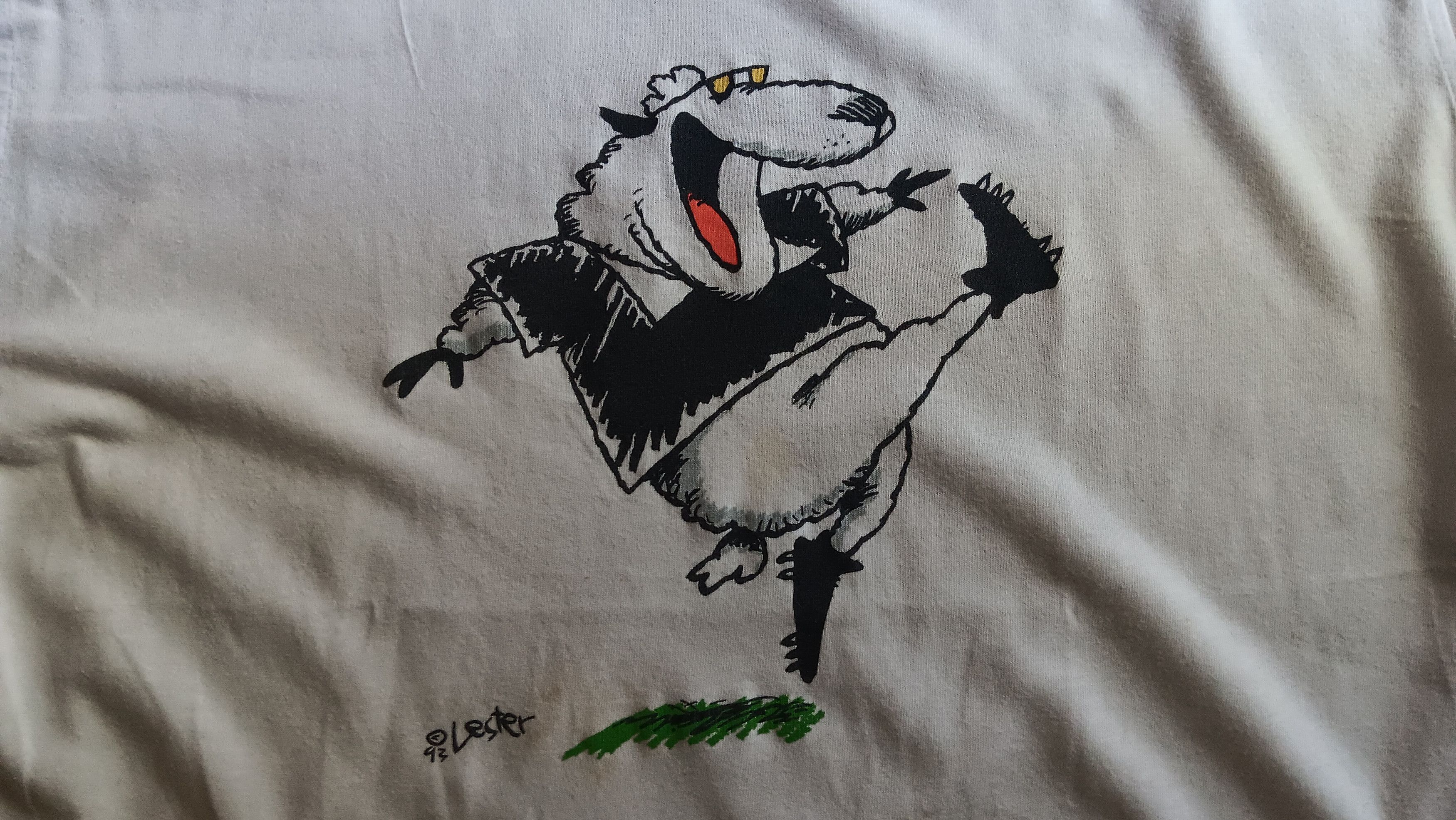 Other Vintage 90s | Lester Cartoon | Rugby Shirt Size US L / EU 52-54 / 3 - 5 Thumbnail