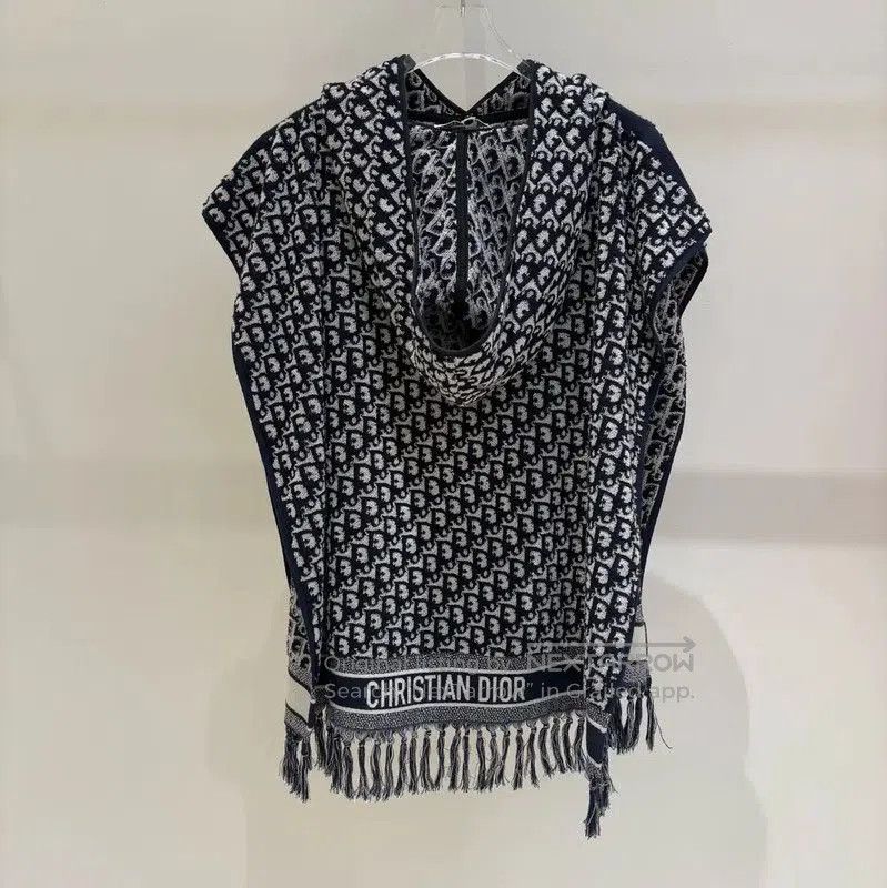 Dior Dior Sleeveless Long Hoodie in Deep Blue . Size XXS / US 00 / IT 34 - 1 Thumbnail