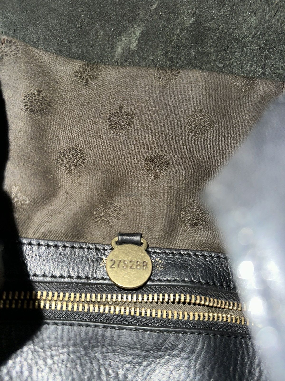 Mulberry Mulberry Annie leather shoulder bag black with tag Size ONE SIZE - 11 Thumbnail