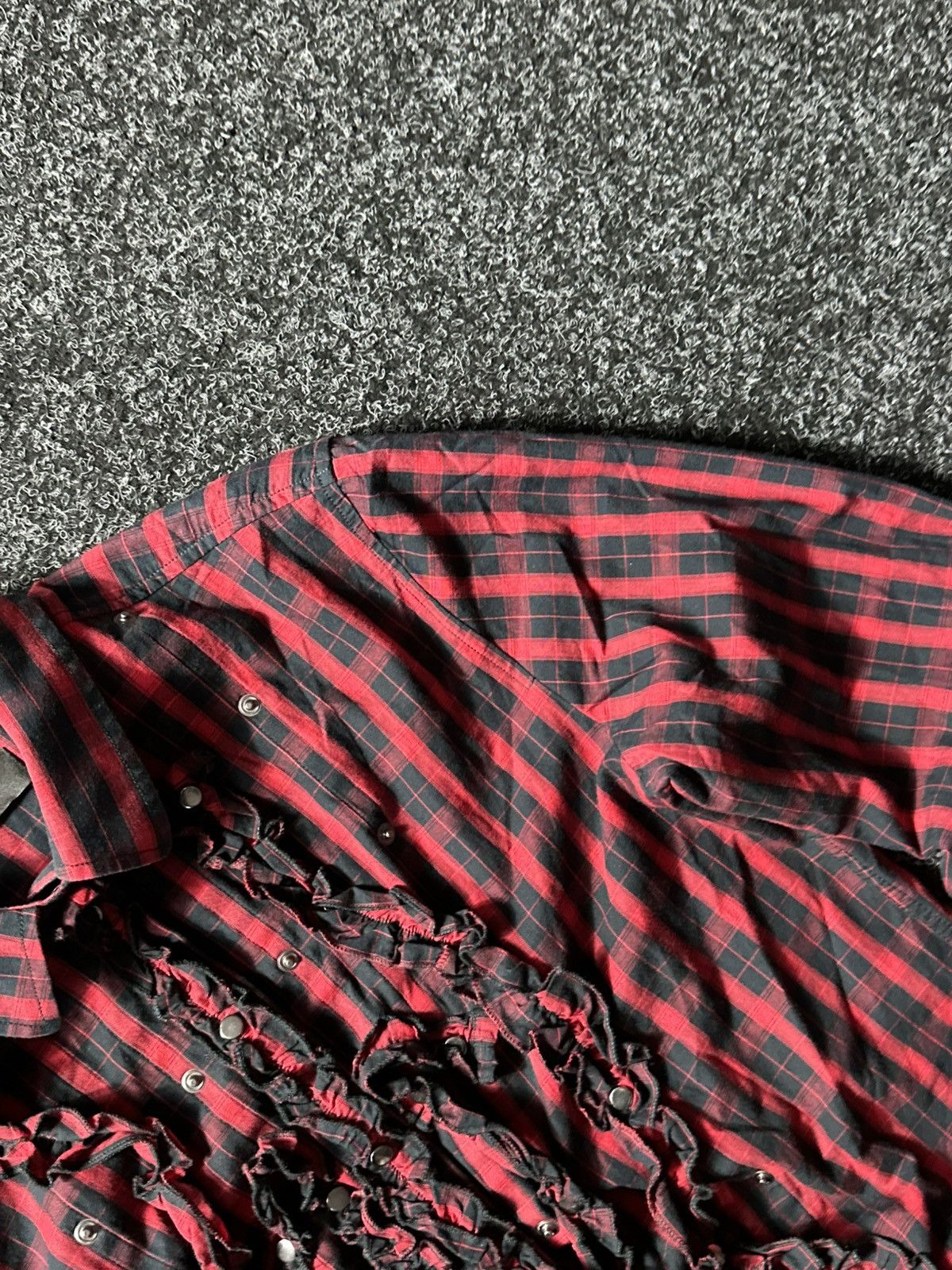 Diesel × If Six Was Nine × Vintage 🚨VNTG Diesel Avant-garde MOHAIR Shirt very rare Streetwear Size L / US 10 / IT 46 - 5 Thumbnail