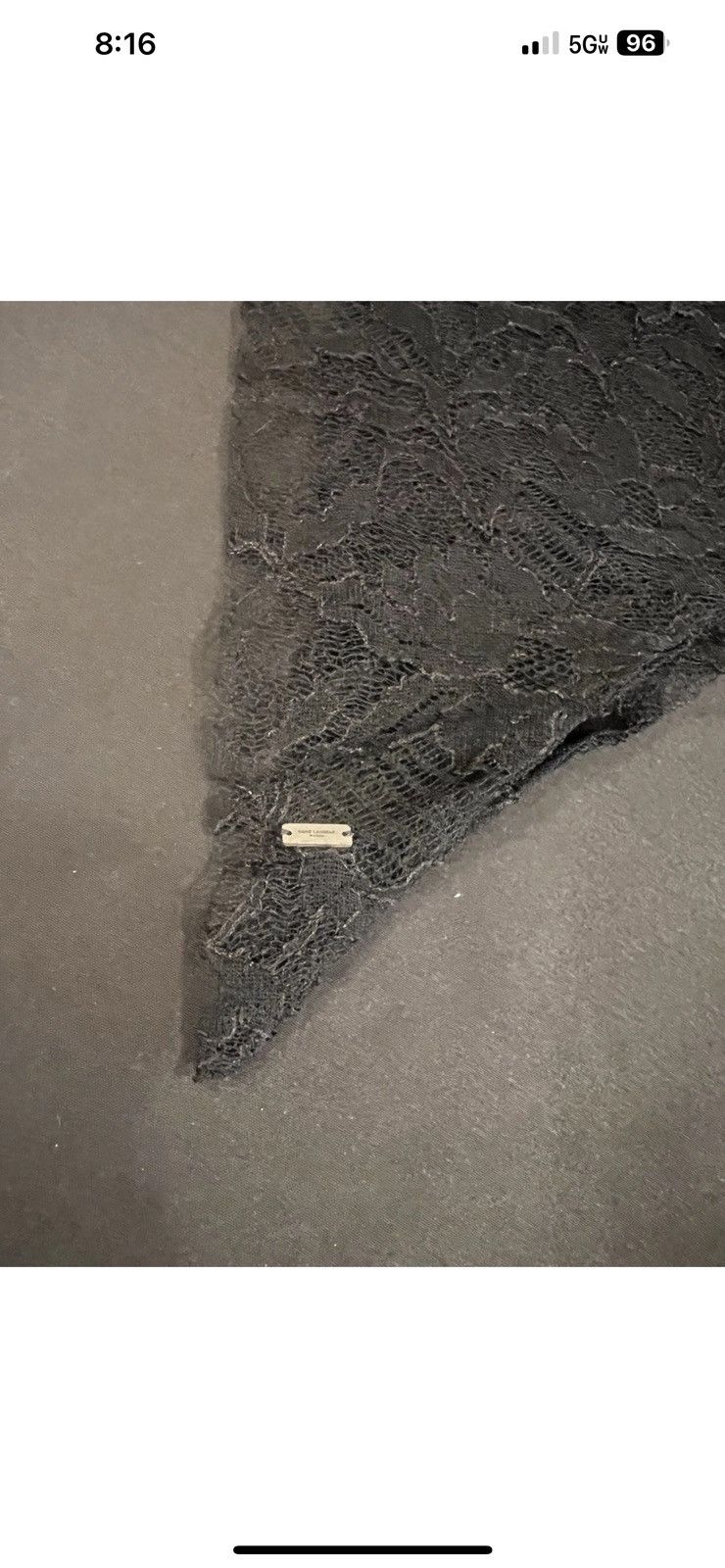 Saint Laurent Paris Saint Laurent tie. Size ONE SIZE - 6 Thumbnail