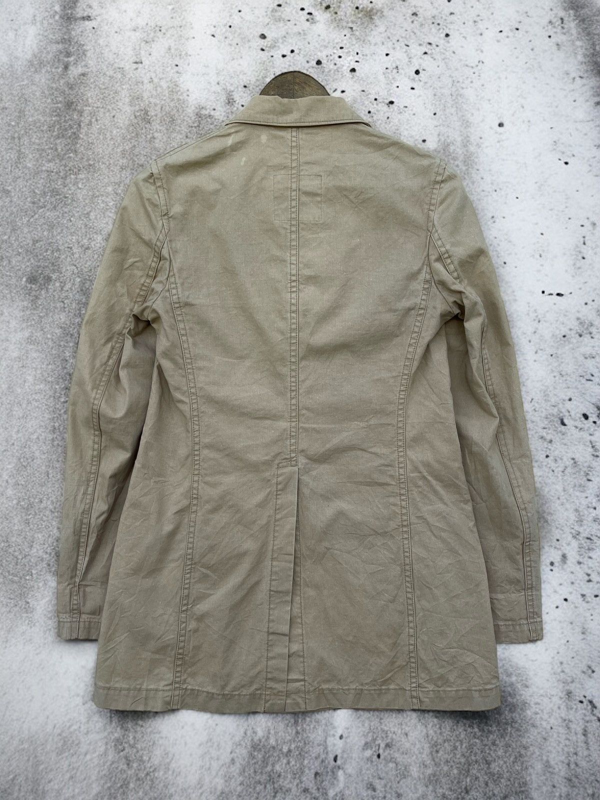 Yohji Yamamoto 🔥Vintage Yohji Yamamoto Y's Cotton Button Jacket Size US S / EU 44-46 / 1 - 6 Thumbnail