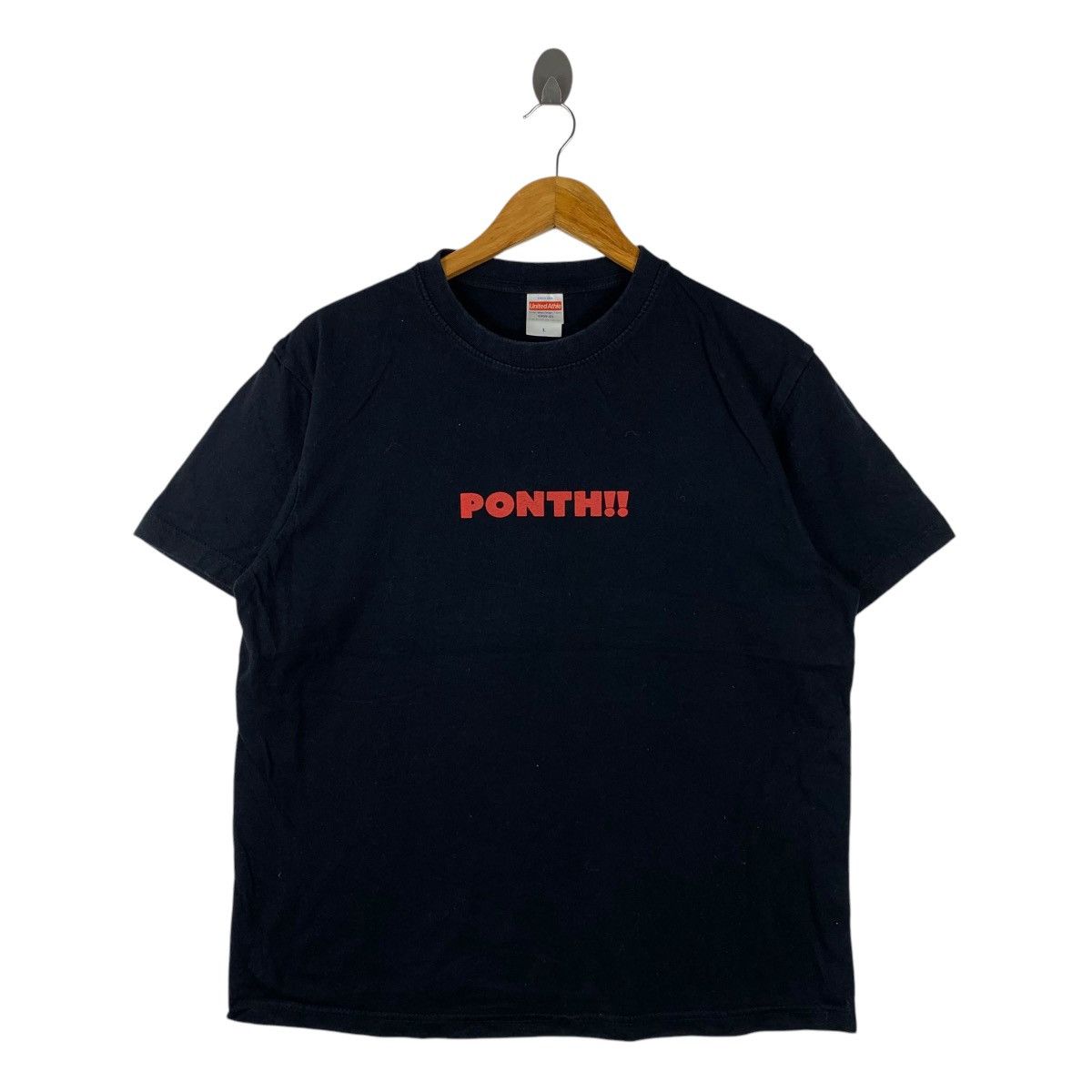 Vintage Pot x Enth PONTH!! Tour 2018 Japan Logo Print Black Shirt Size US L / EU 52-54 / 3 - 3 Thumbnail