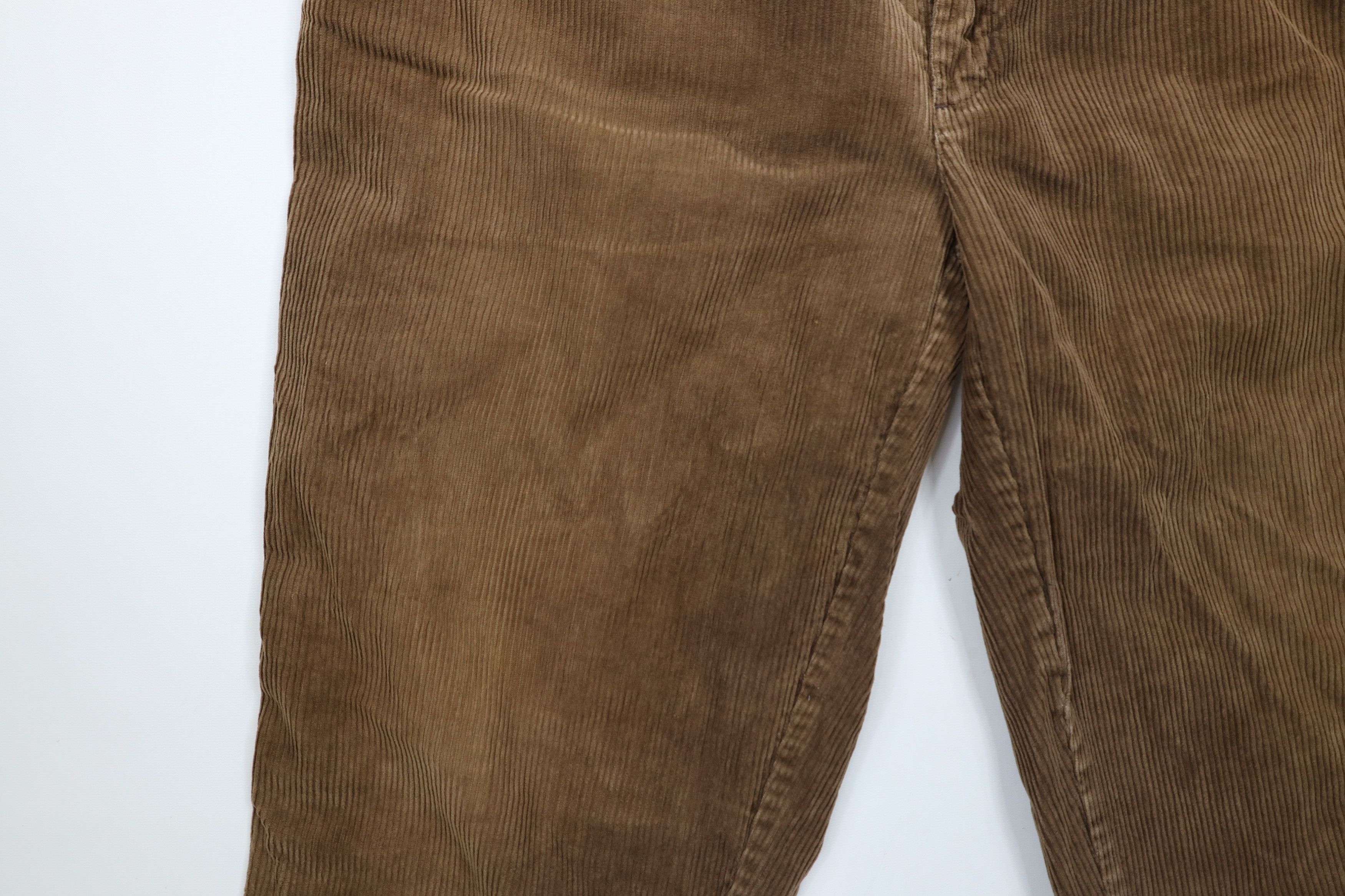 Vintage Vintage 90s Streetwear Cuffed Wide Leg Corduroy Pants Size US 36 / EU 52 - 7 Thumbnail