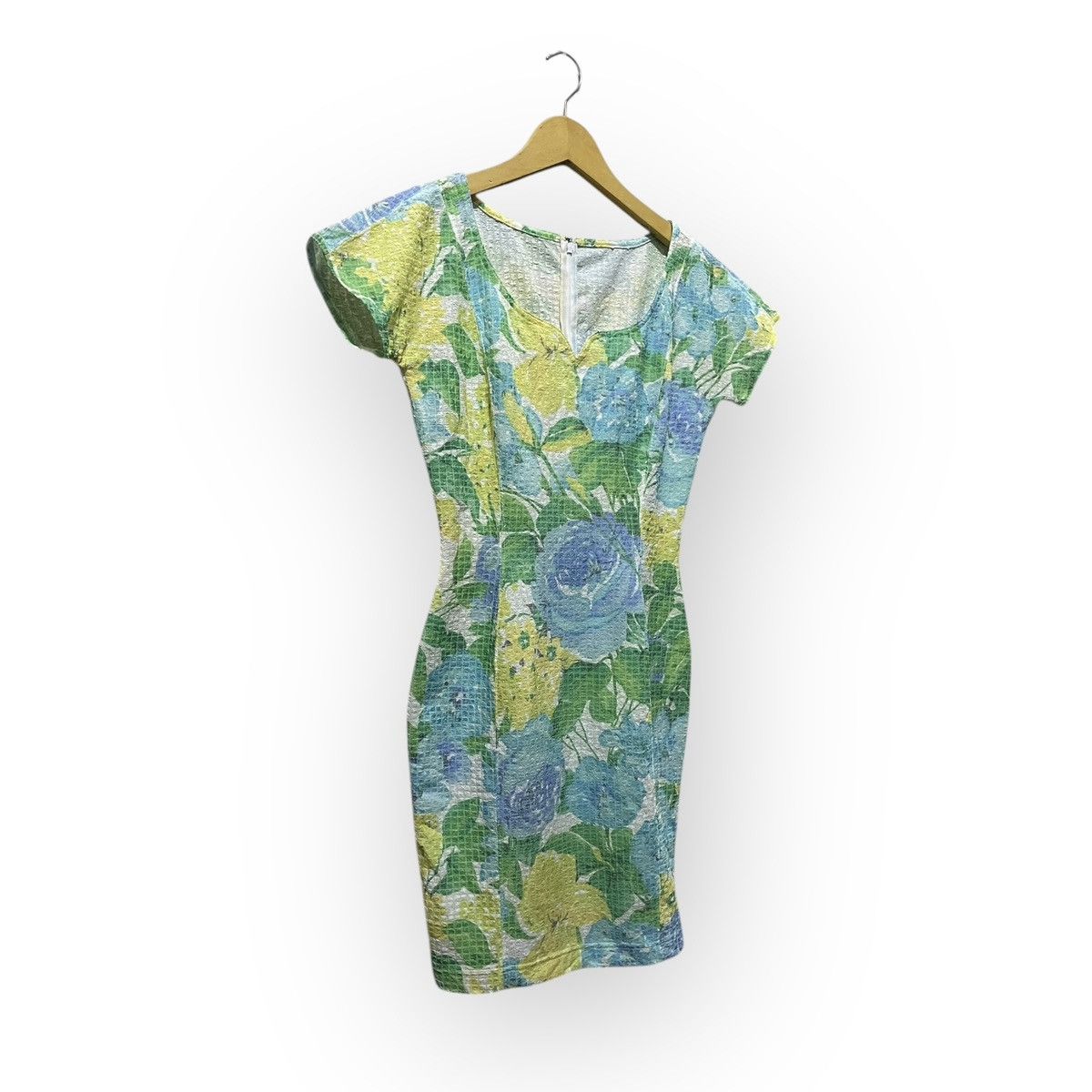 Christian Dior Monsieur × Dior × Vintage Christian Dior Floral Dress Size L / US 10 / IT 46 - 3 Thumbnail