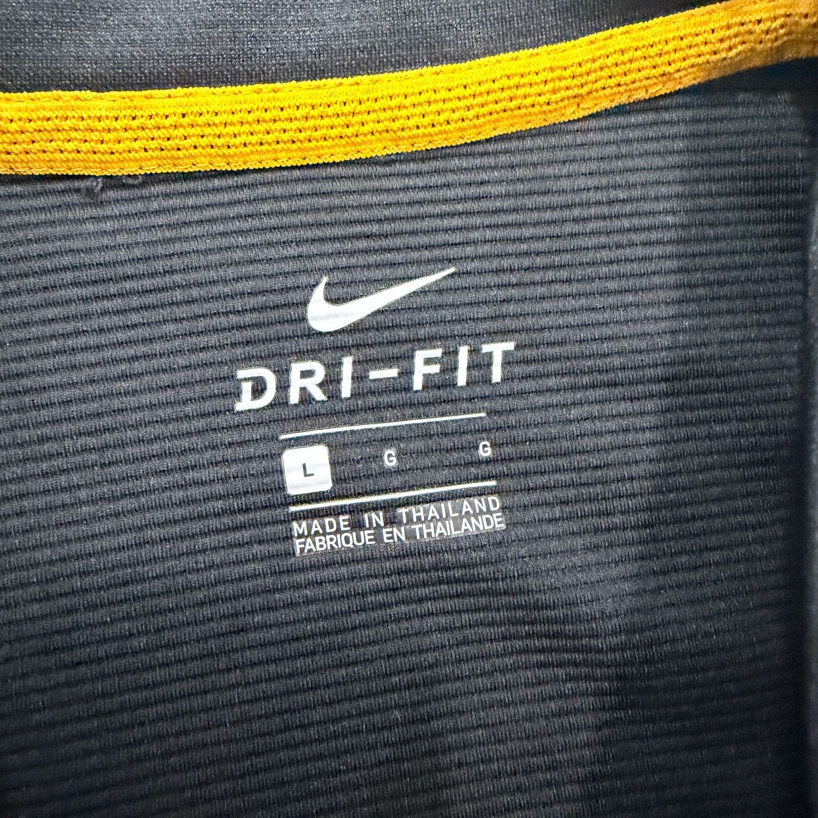 Nike Nike Missouri Tigers 1/4 Zip Pullover Mens Large Gray Yellow Size US L / EU 52-54 / 3 - 4 Thumbnail