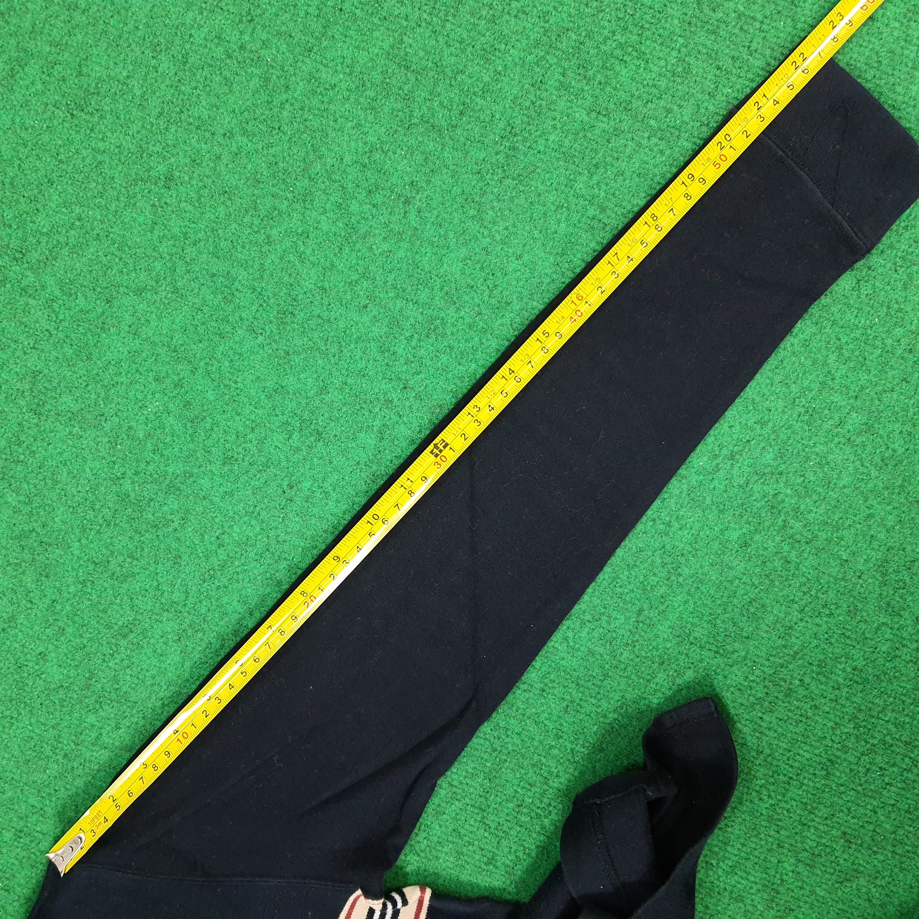 Burberry × Vintage Vintage Burberry Black Label Turtle Neck Stripe Tshirt Size M / US 6-8 / IT 42-44 - 9 Thumbnail